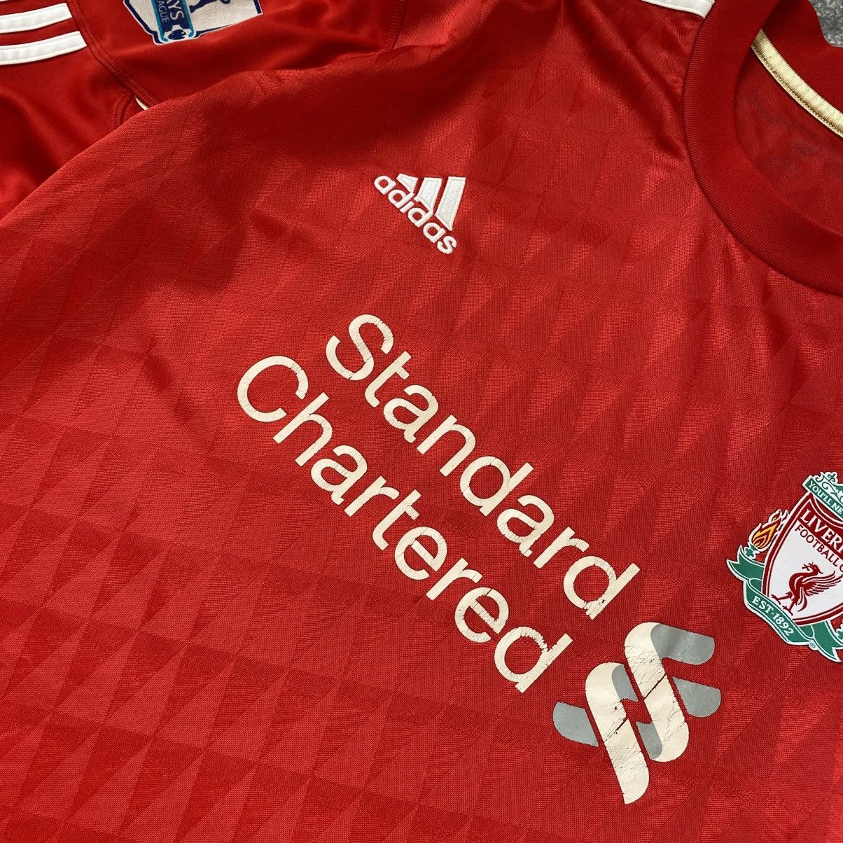 Other Vintage Adidas Liverpool 2010 Home soccer jersey Size US XL / EU 56 / 4 - 3 Thumbnail