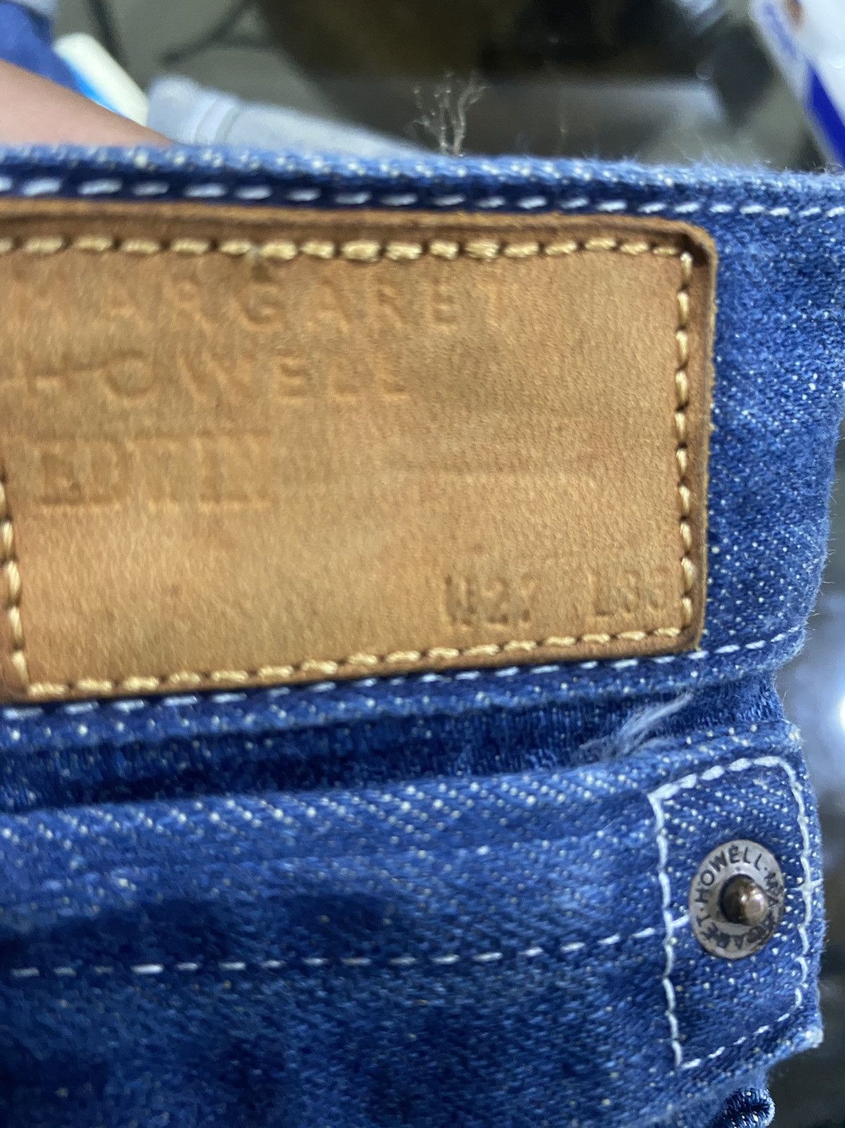Edwin × Margaret Howell Combo croptop and EdwinXMargaretHowell selvedge denim pants Size 29" - 7 Thumbnail