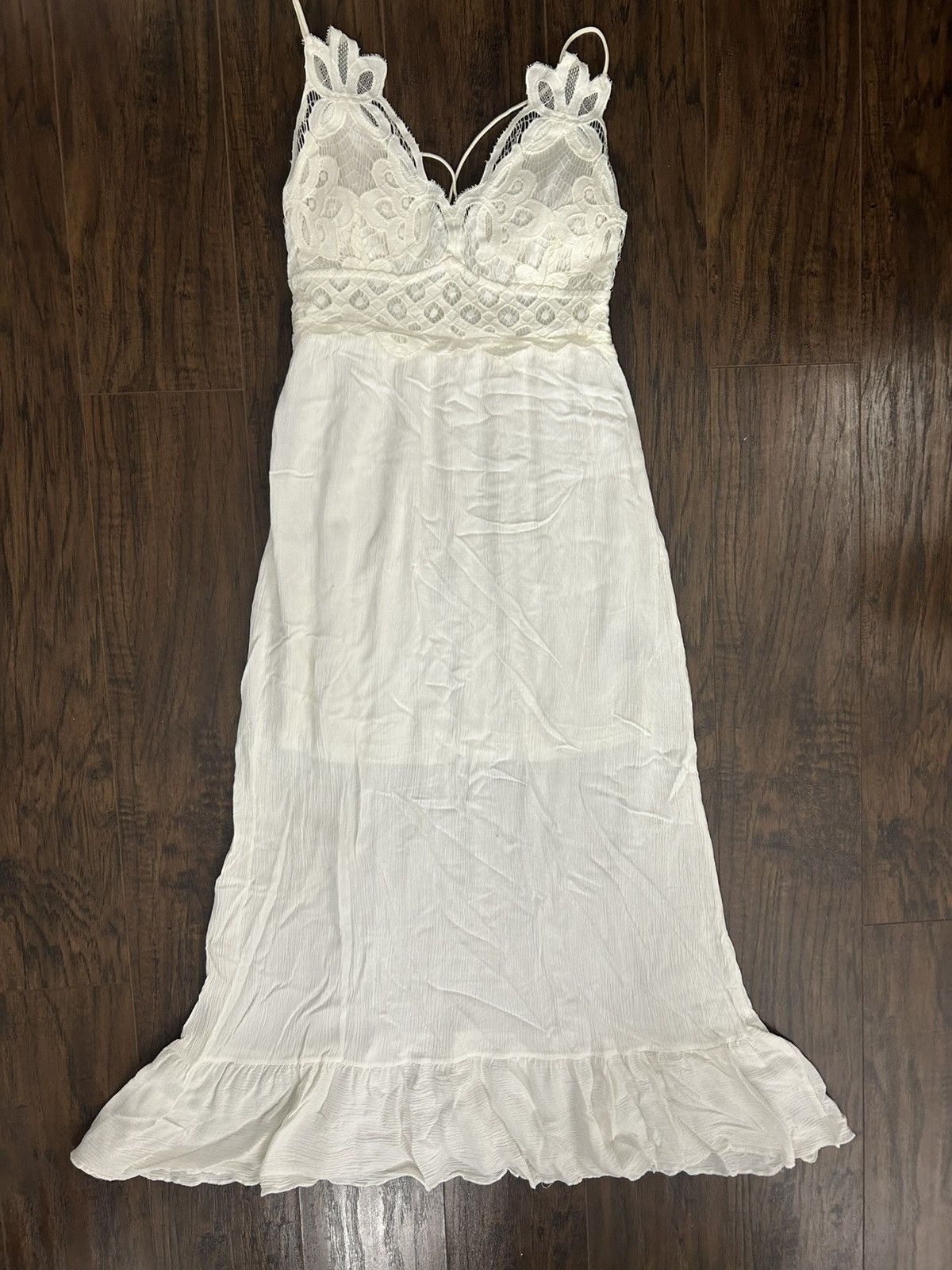 Other White Lace Maxi Dress Size M / US 6-8 / IT 42-44 - 1 Thumbnail