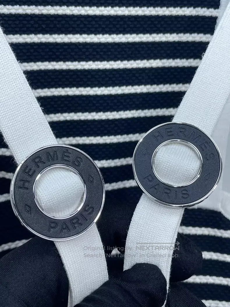 Hermes Hermes Cashmere Long Vest Circular Metal Buttons Black Size XXS / US 00 / IT 34 - 3 Thumbnail