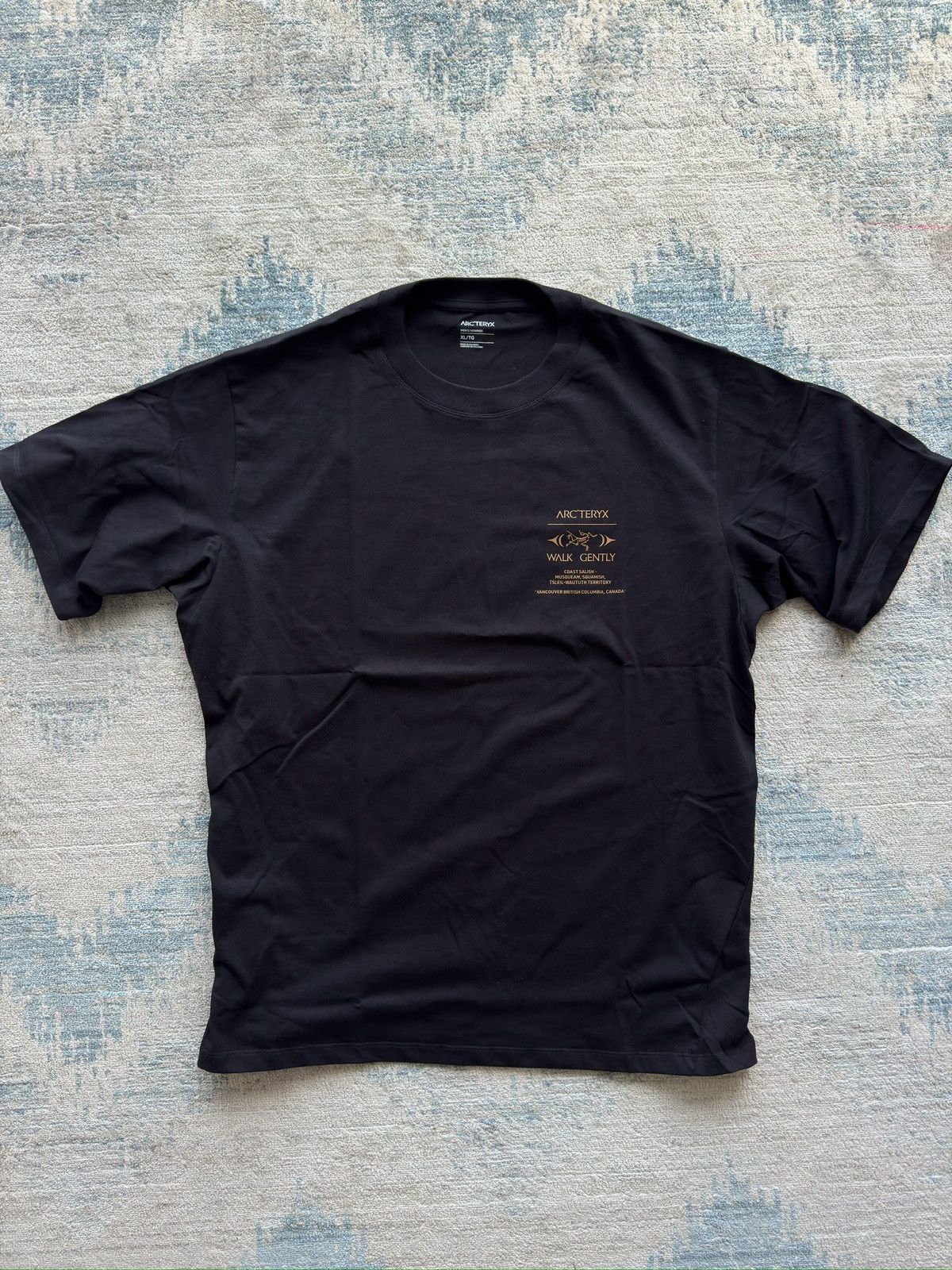 ARCTERYX WALK GENTLY COTTON CEDAR BARK SHIRT SS MEN'S XL