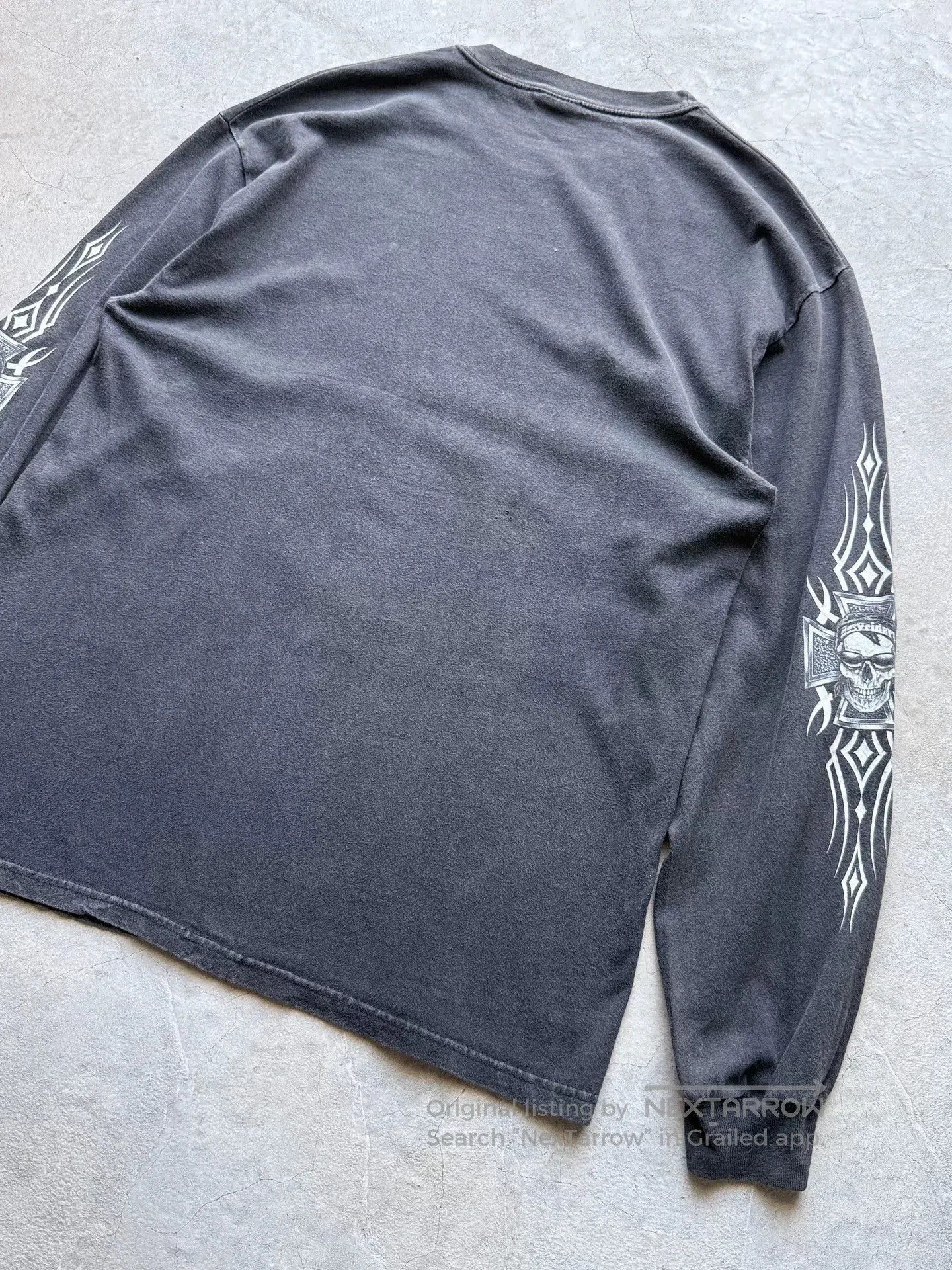 Vintage Vintage 00s Easyriders Choppers Long Sleeve Tee. Size US L / EU 52-54 / 3 - 8 Thumbnail