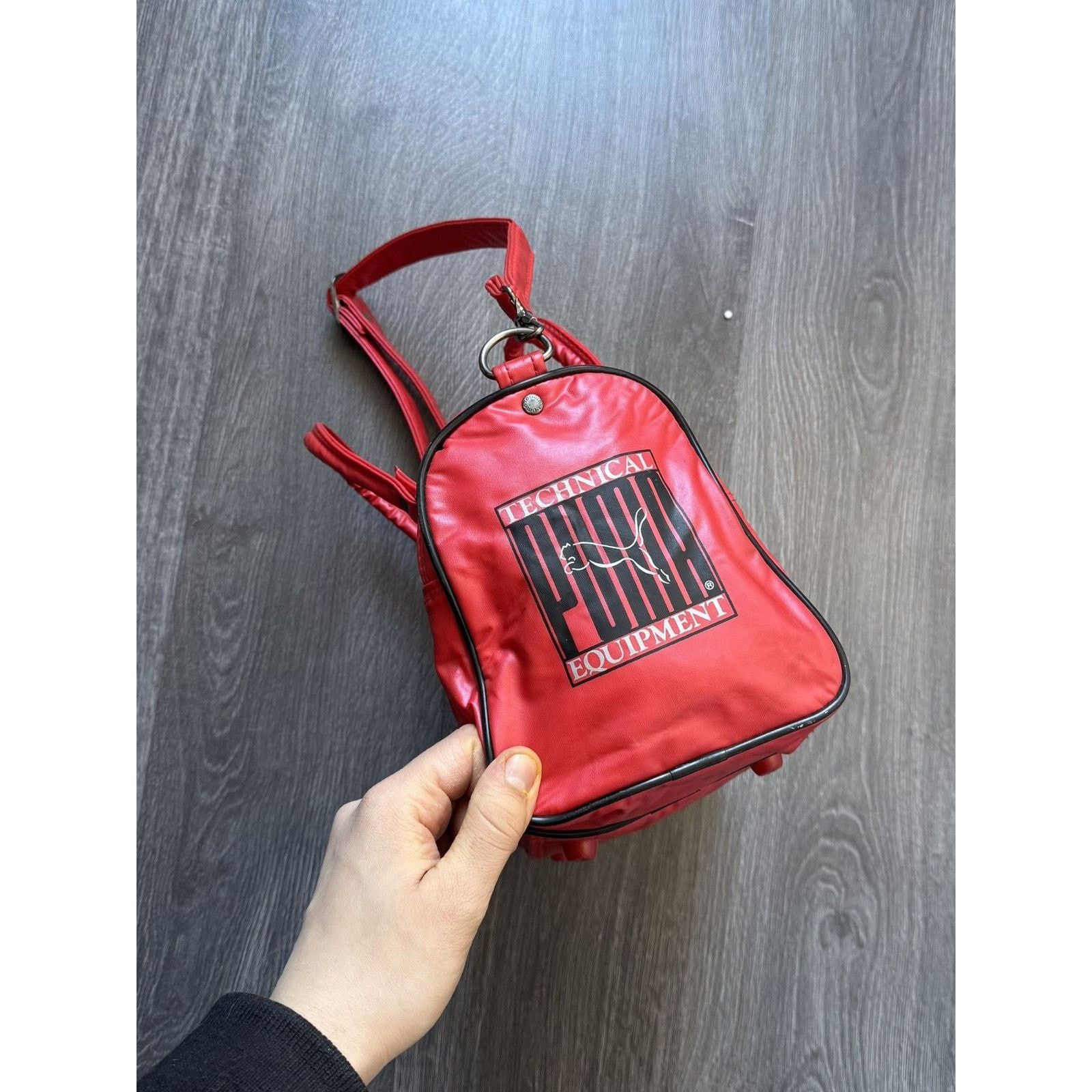 Puma 90s Vintage Puma Sport Bag Red Size ONE SIZE - 3 Thumbnail