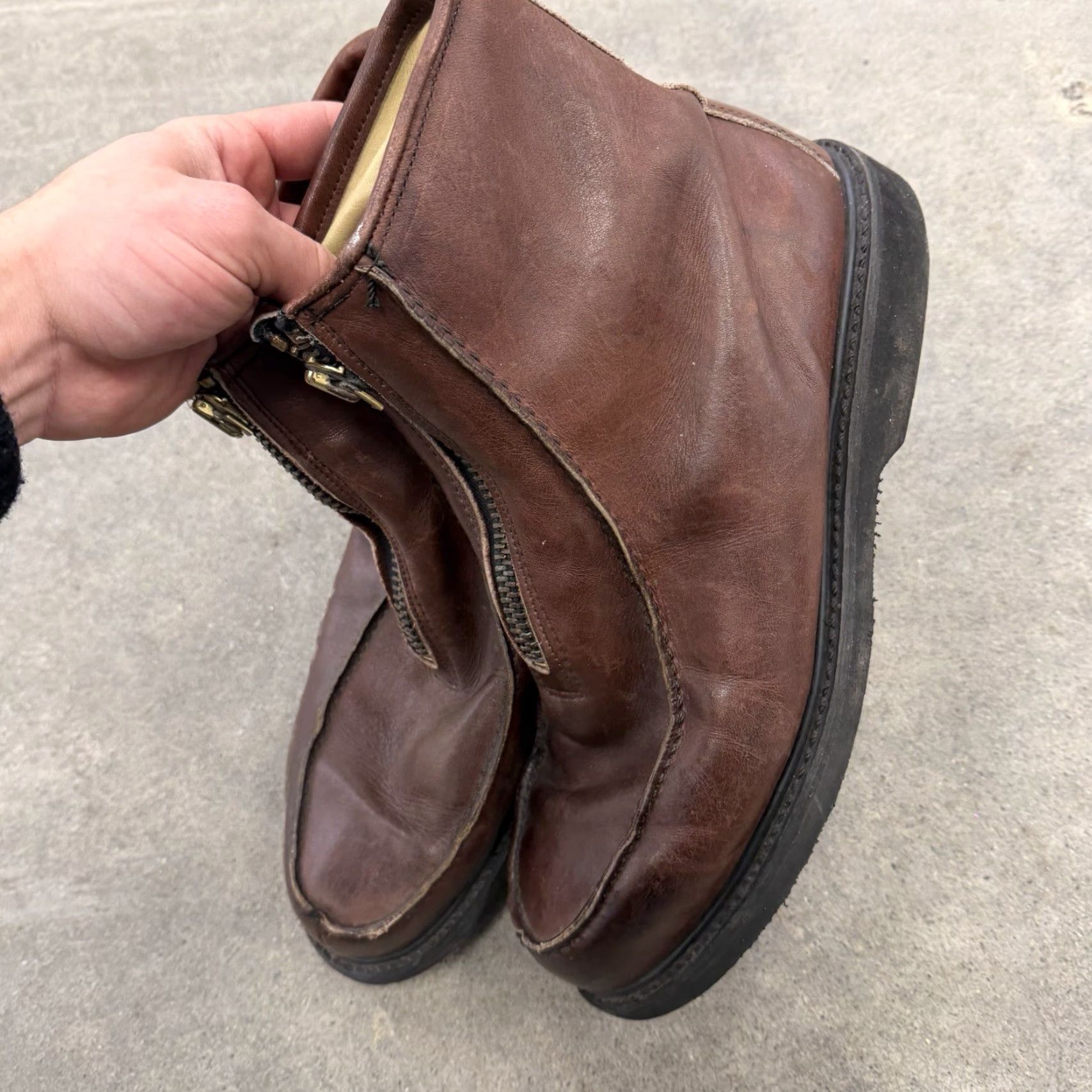 Doublet VINTAGE Double H Insulated Stadium Boots Style 5334 Mens Size 11 D Brown Size US 11 / EU 44 - 6 Thumbnail