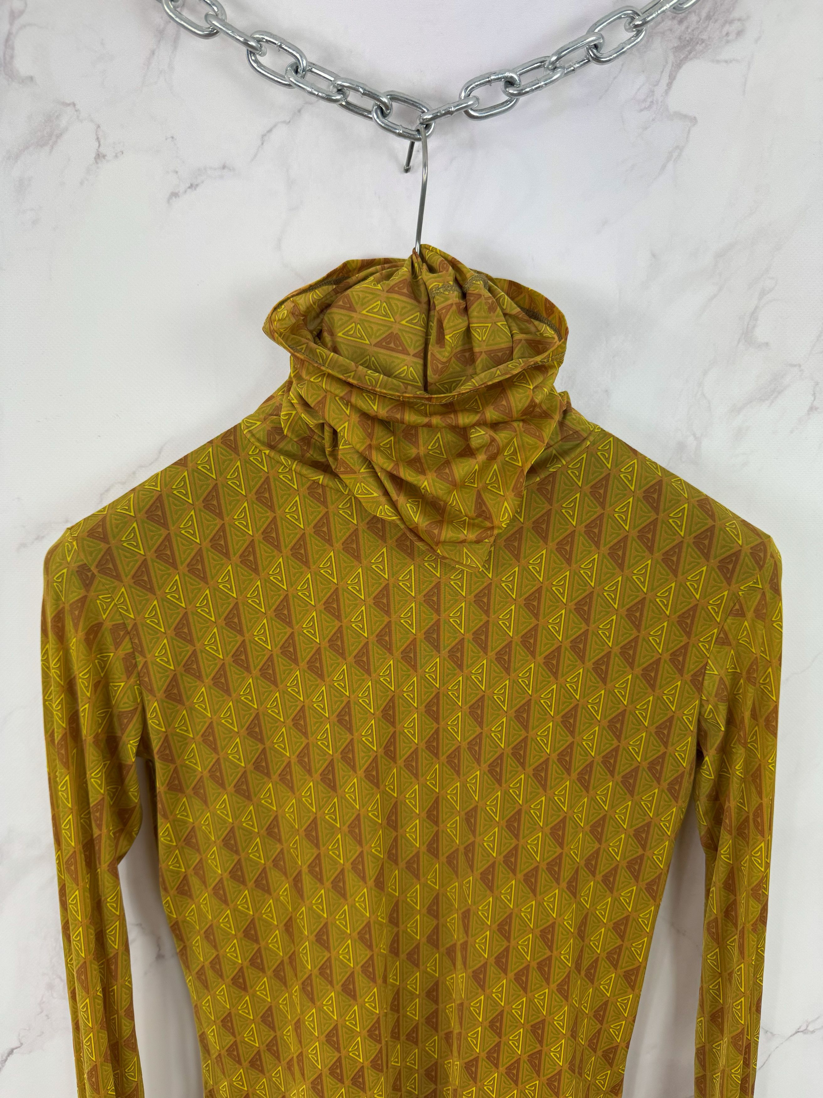Gianfranco Ferre Vintage Gianfranco Ferre Jeans Jacquard Turtle Longsleeve Size S / US 4 / IT 40 - 2 Thumbnail