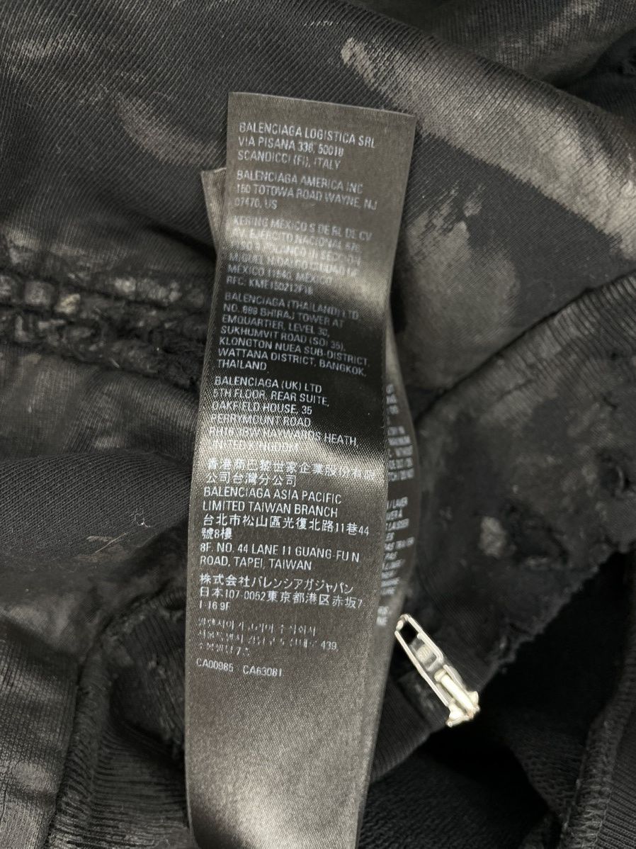 Balenciaga Balenciaga Mud Gaffer Hoodie Size US XL / EU 56 / 4 - 14 Thumbnail