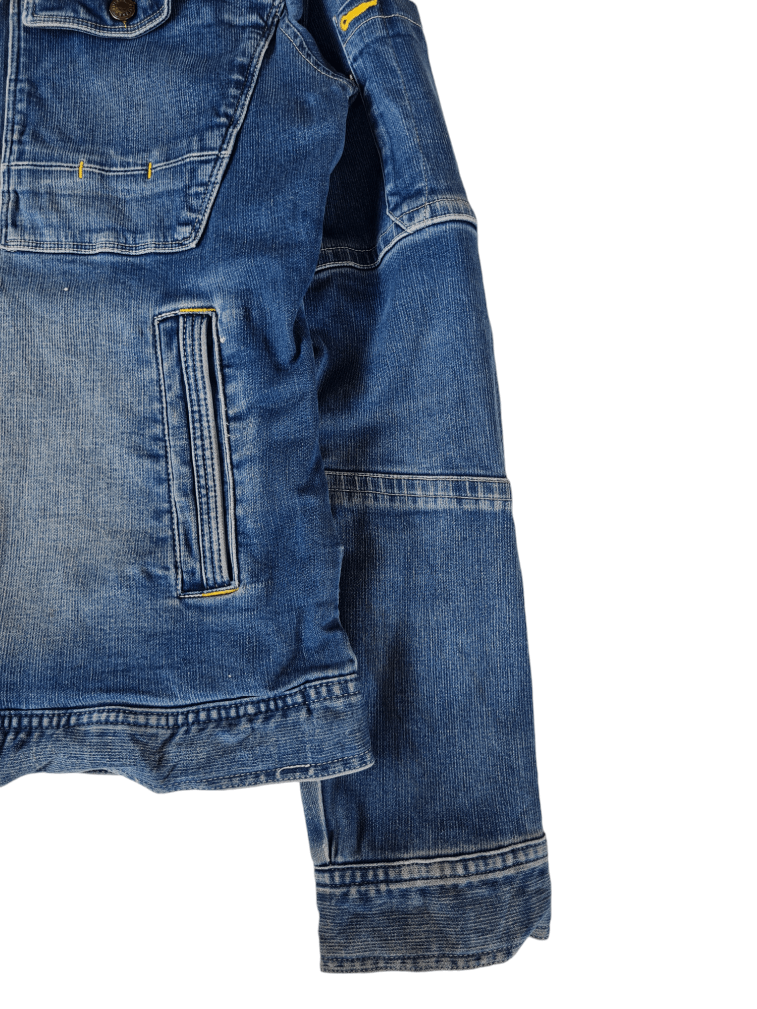 Japanese Brand × Vintage Vtg Tora Denim Jacket Blue Size US L / EU 52-54 / 3 - 5 Thumbnail