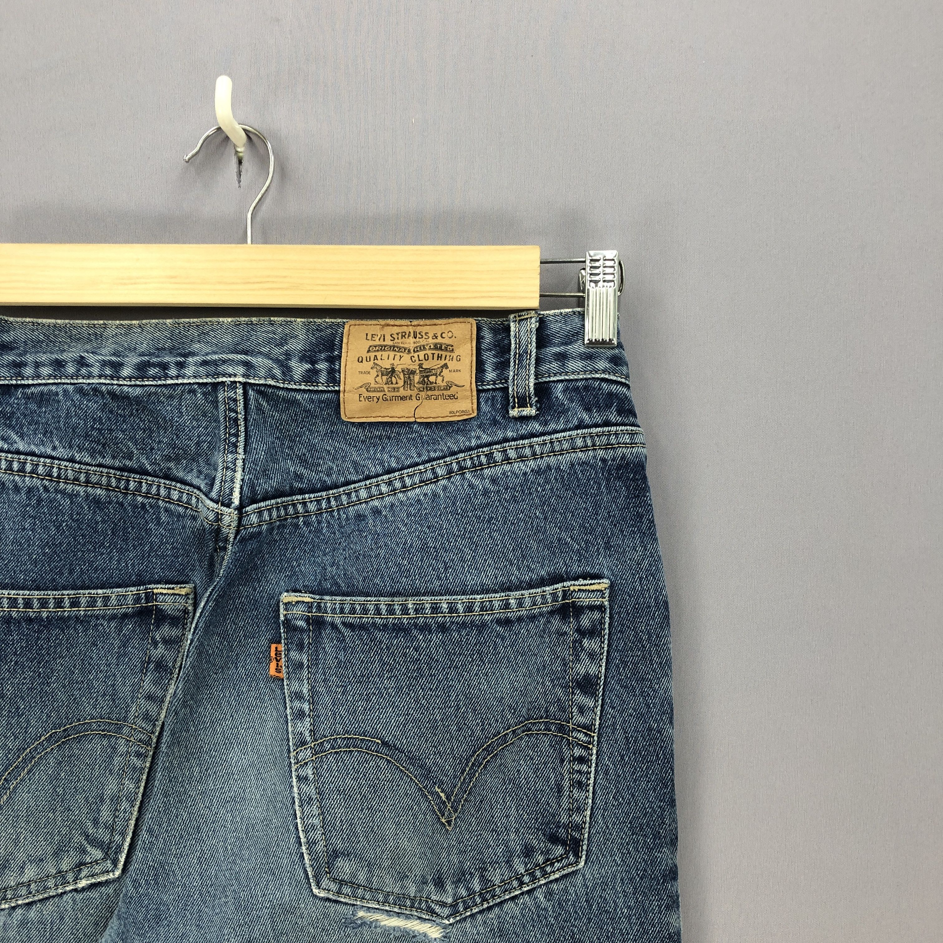 Levi's Vintage Levis 636 Orange Tab Jeans Levi's Distressed Denim Size US 32 / EU 48 - 5 Thumbnail