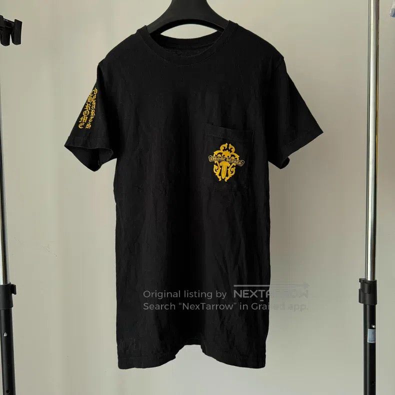 Chrome Hearts CHROME HEARTS Size S Black and yellow sword short sleeve Size US S / EU 44-46 / 1 - 1 Thumbnail