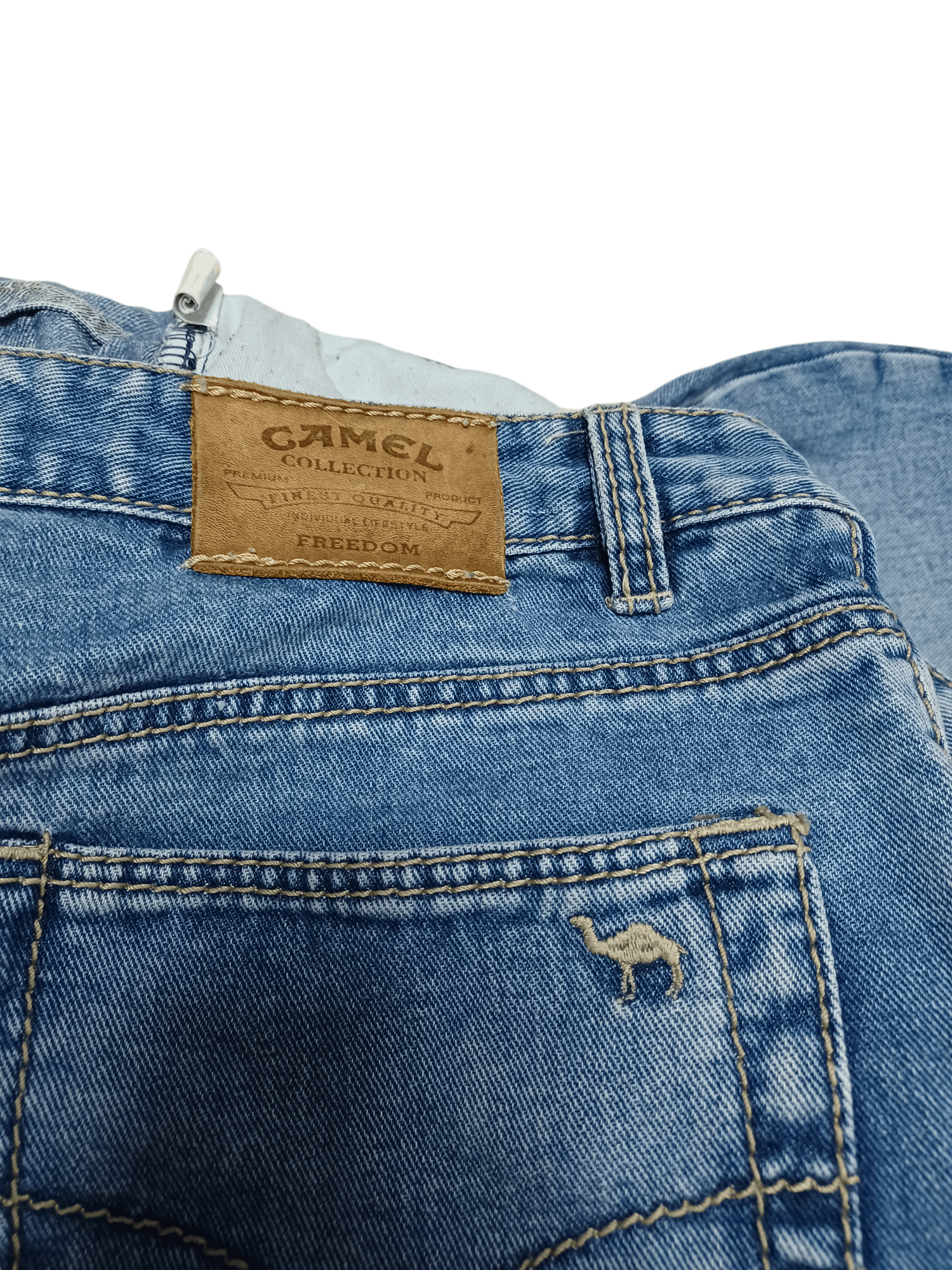 Camel CAMEL COLLECTION BAGGY VINTAGE 90S JEANS DENIM Size US 36 / EU 52 - 5 Thumbnail