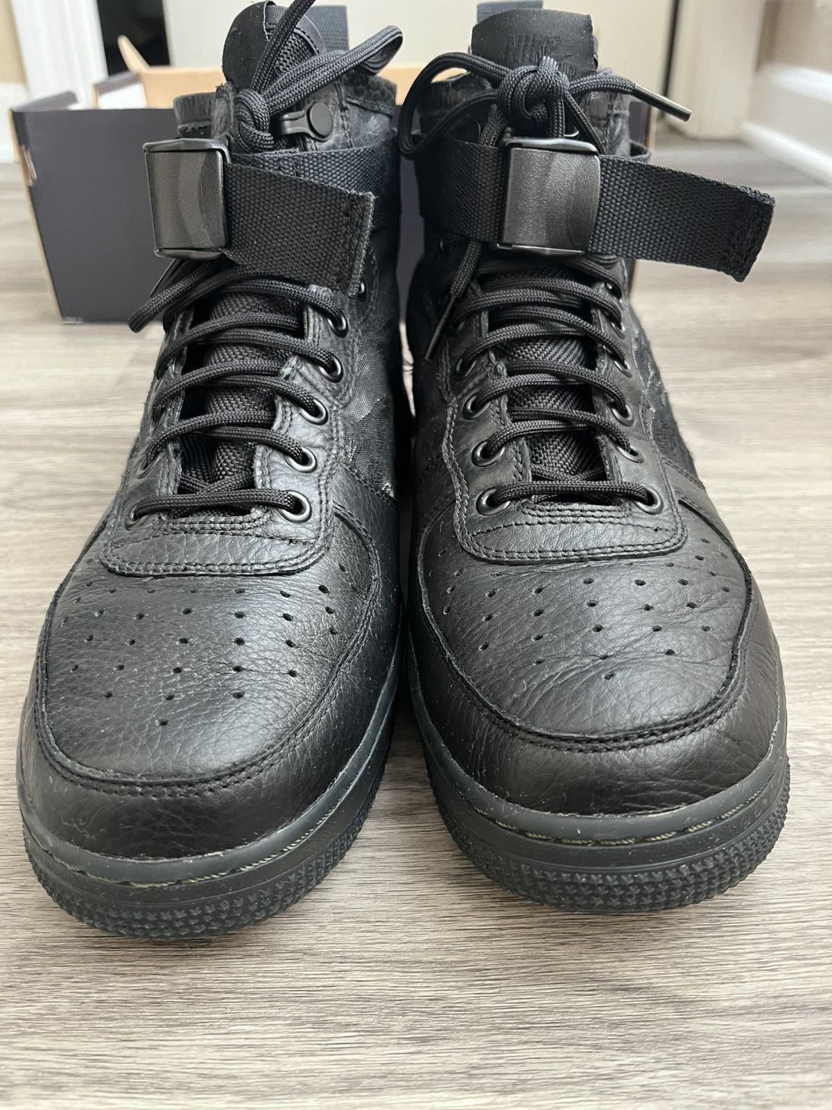 Nike Nike sf-af1 mid black Size US 8.5 / EU 41-42 - 2 Thumbnail