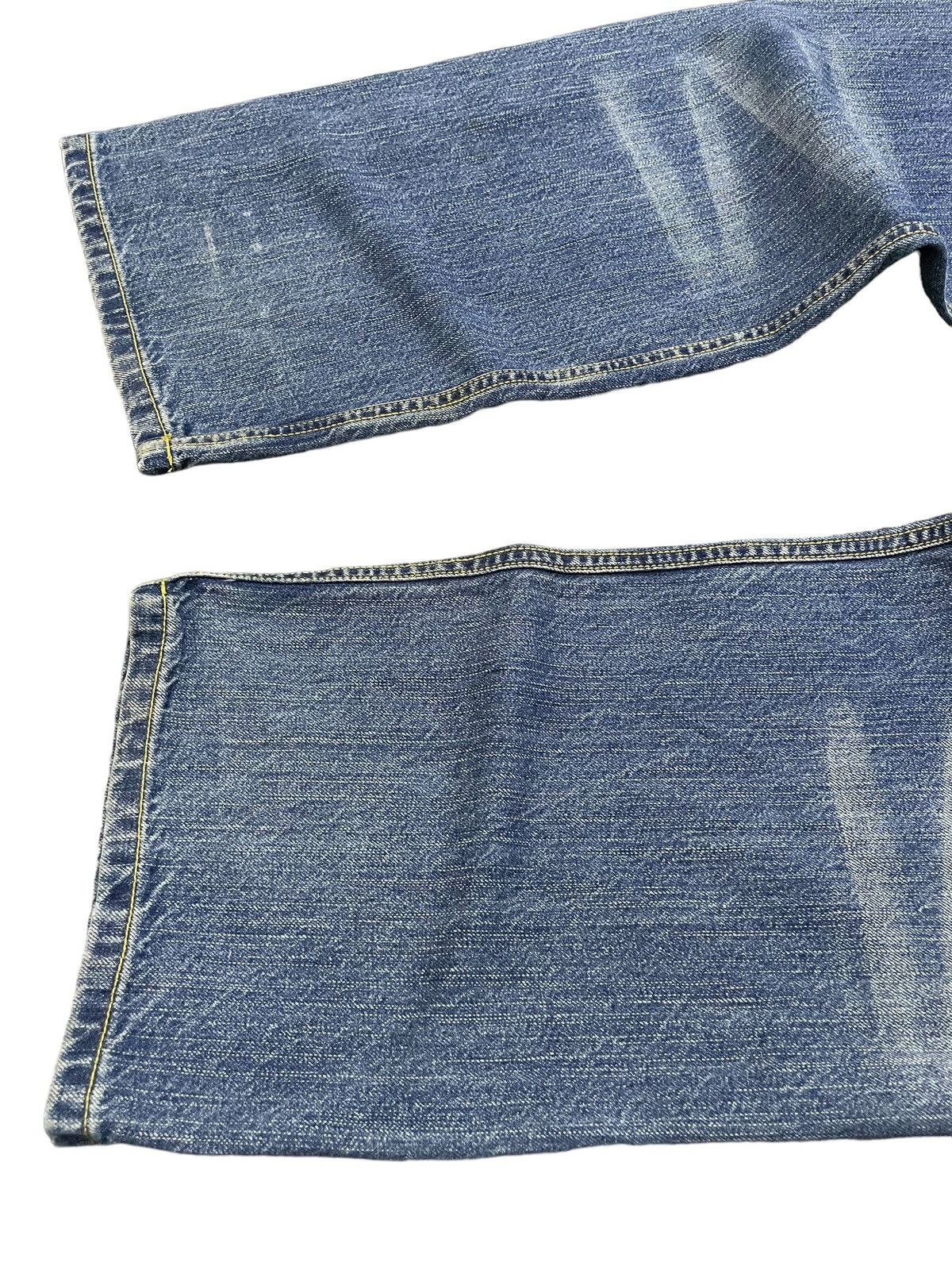 Artful Dodger × Ed Hardy Real Bvoice Painted Dirty Baggy Loose Jeans Size US 34 / EU 50 - 17 Thumbnail