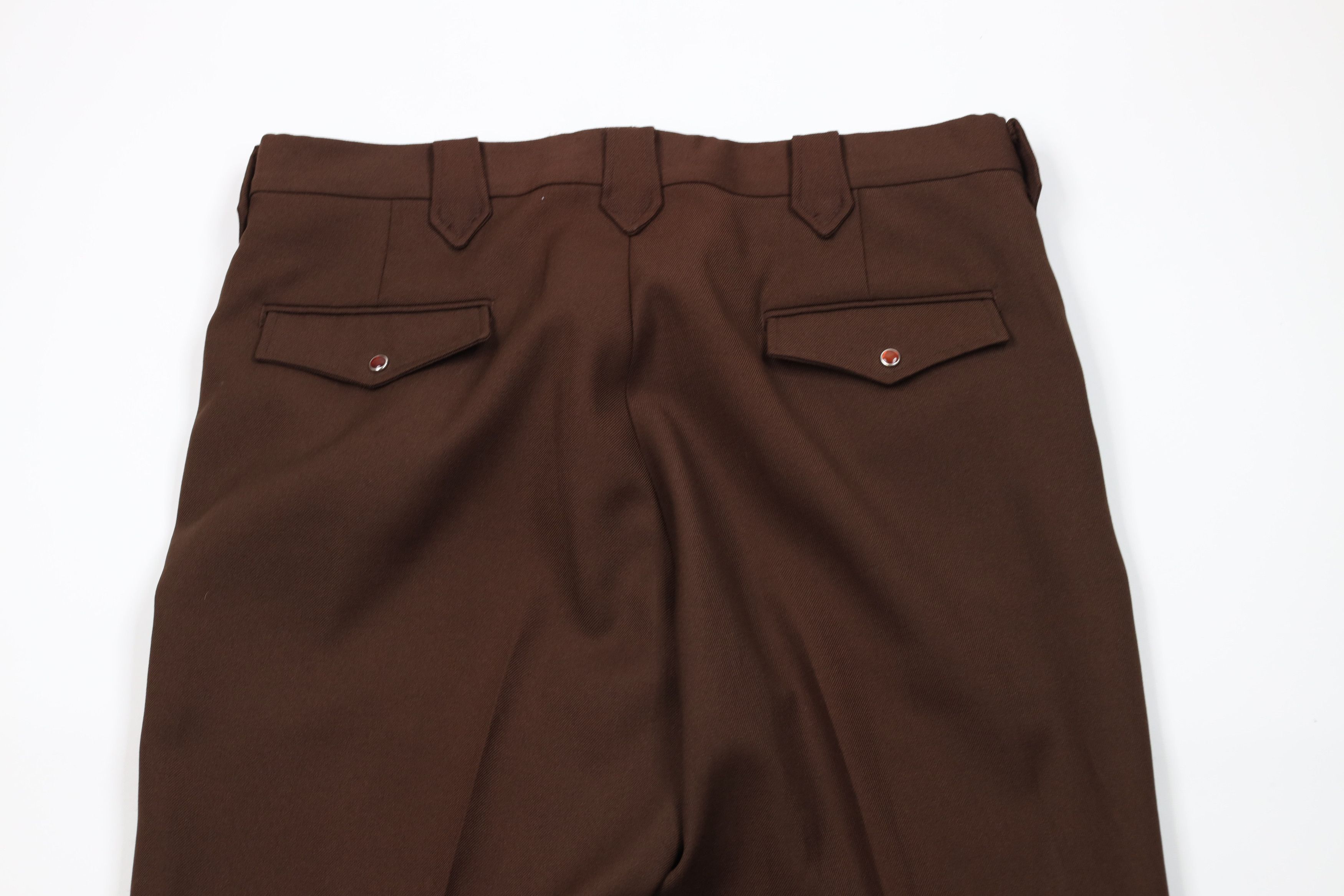 Vintage Vintage 70s Streetwear Bell Bottoms Chino Pants Brown USA Size US 36 / EU 52 - 12 Thumbnail