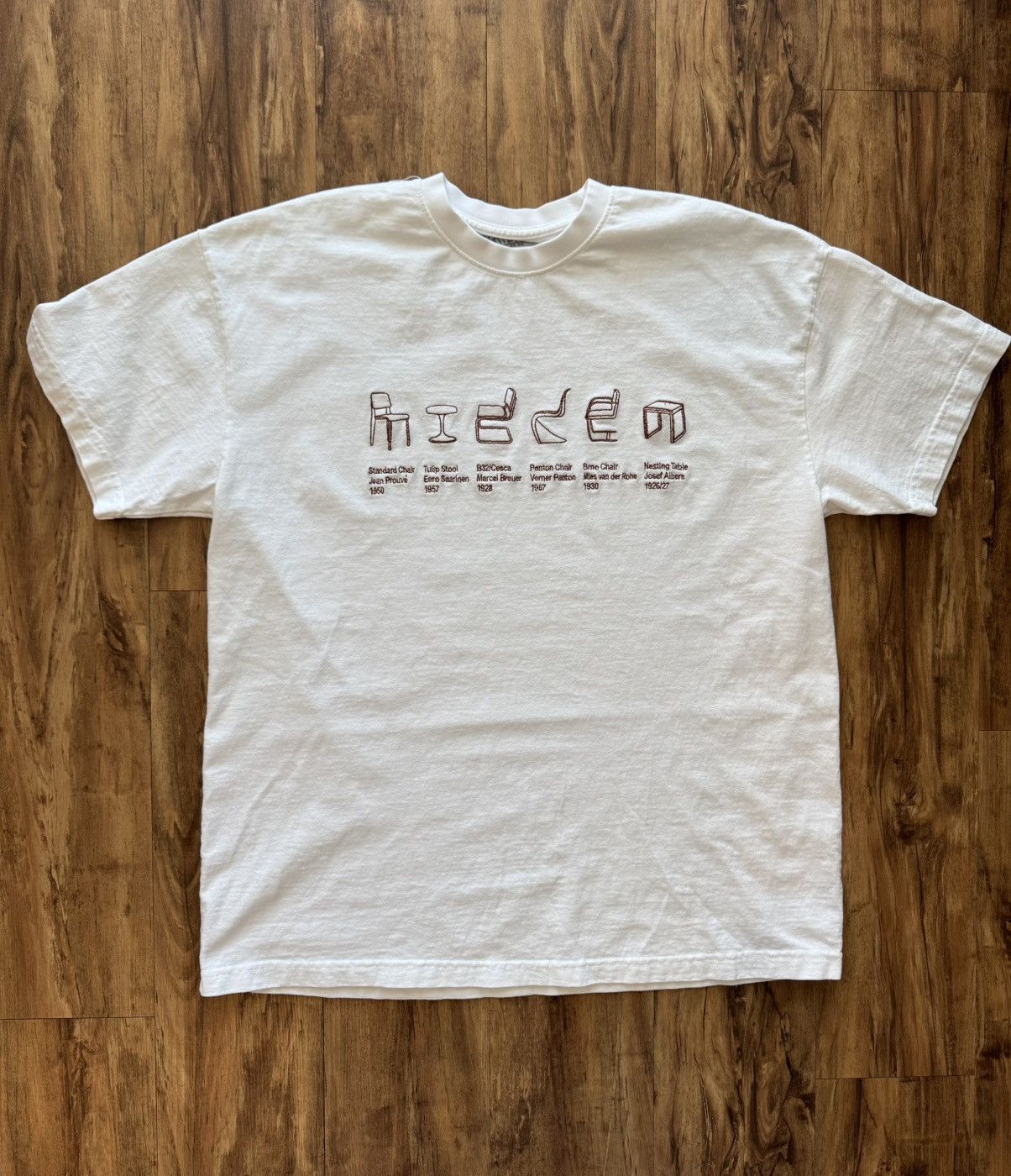 HIDDEN HIDDEN NY Chair T-Shirt Size US L / EU 52-54 / 3 - 1 Thumbnail