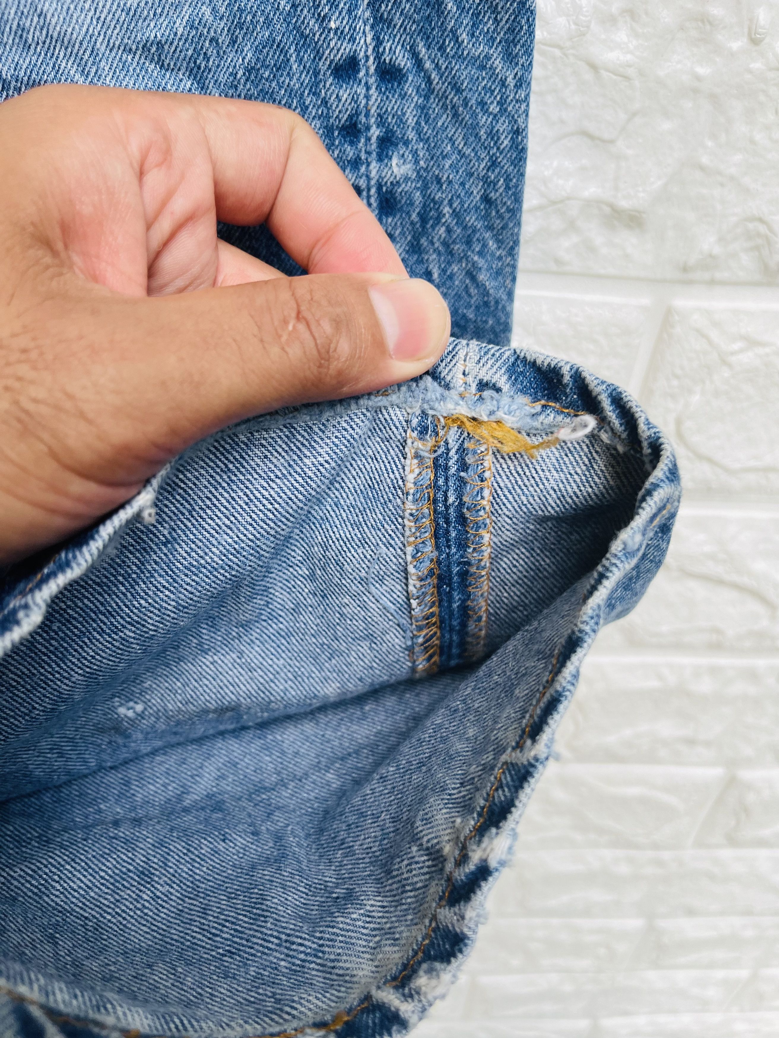 Levi's Vintage Clothing × Vintage Vintage 80s Levis Distressed JapaneseDesigner Fashion Style Size US 33 - 9 Thumbnail
