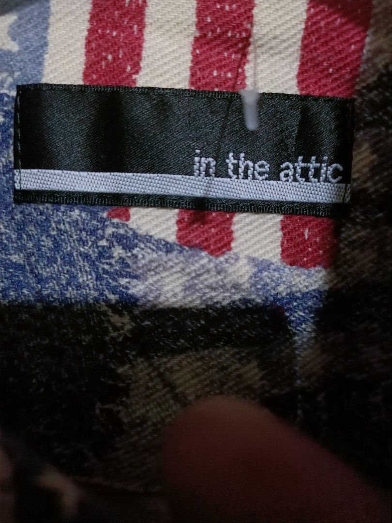 In The Attic × Japanese Brand Usa flag AOP in the attic button shirt Size US M / EU 48-50 / 2 - 7 Thumbnail