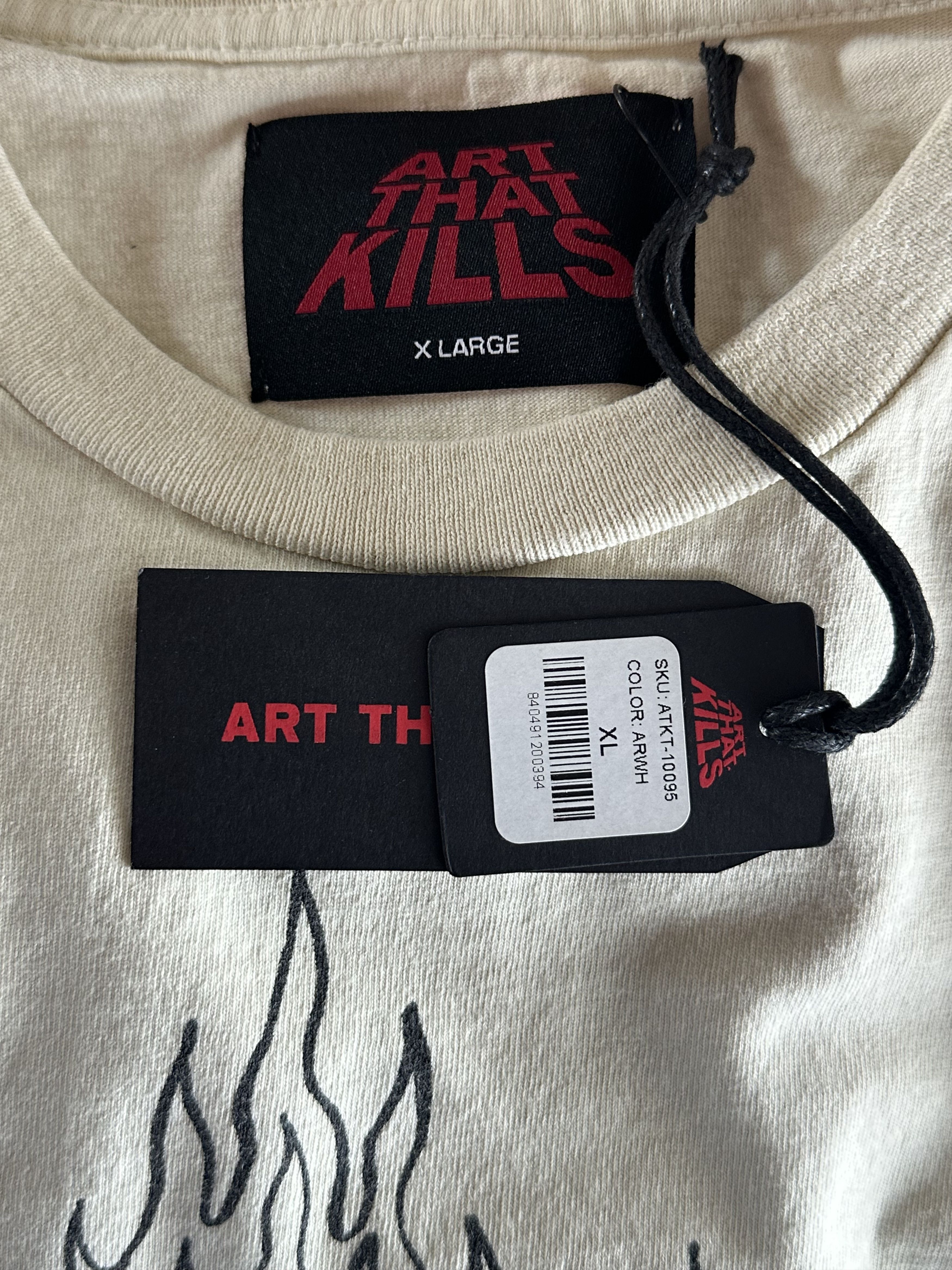 Gallery Dept. Archival White ATK The World Is Ours Graphic T-Shirt Size US L / EU 52-54 / 3 - 3 Thumbnail