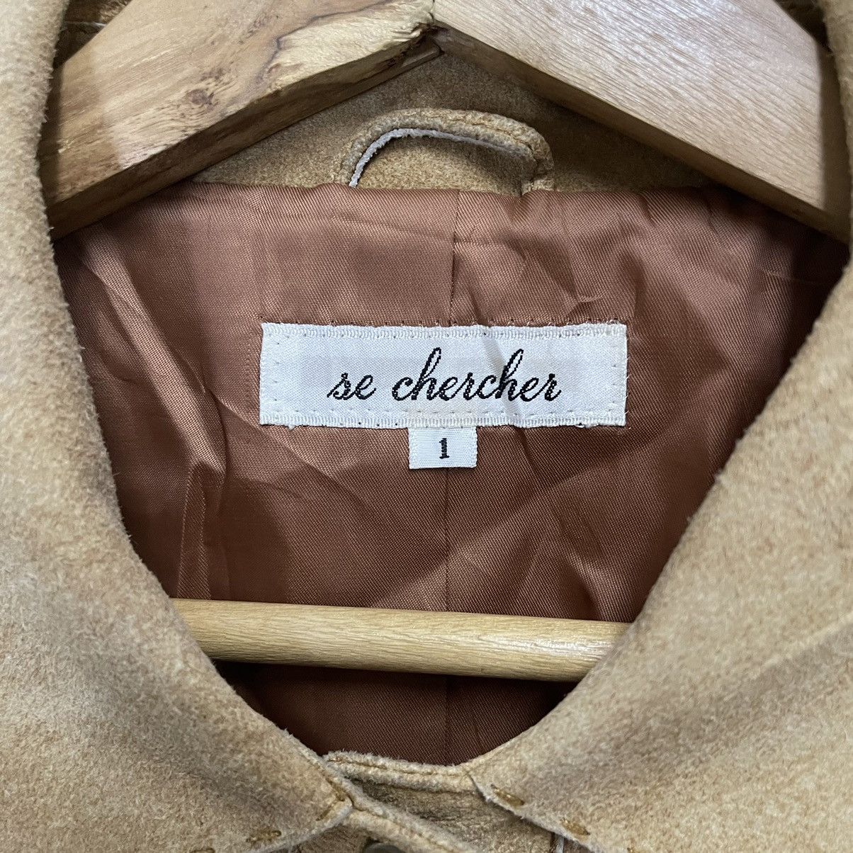 Genuine Leather Vintage 90s Se Chercher Sheepskin Leather Jacket Size XS Size US XS / EU 42 / 0 - 8 Thumbnail