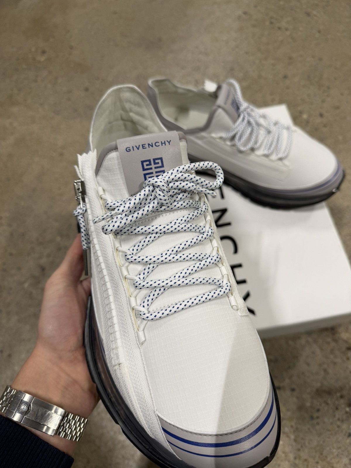 Givenchy Givenchy Spectre Runner Sneaker NEW 900$ Size US 12 / EU 45 - 5 Thumbnail