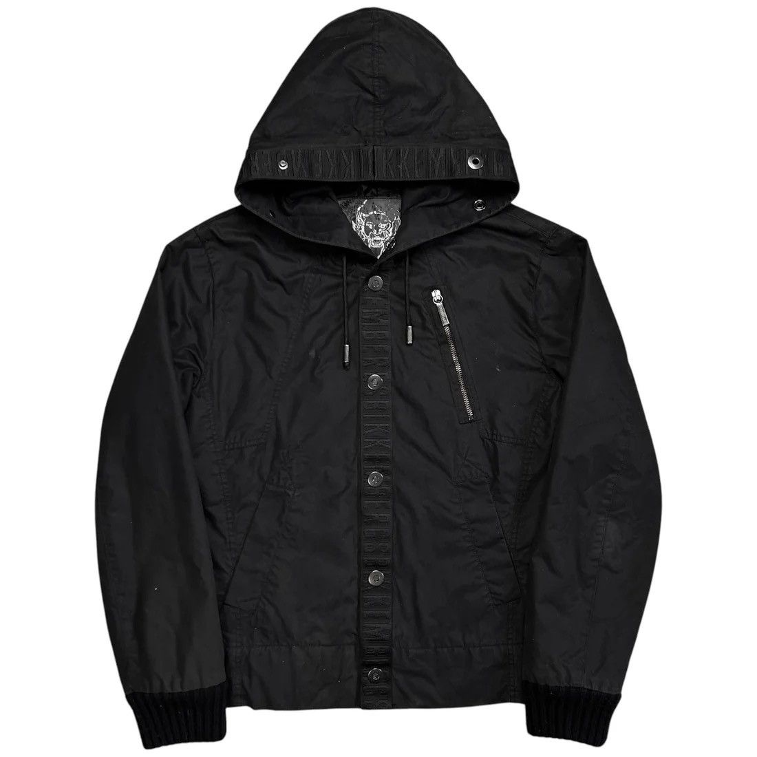 Dirk Bikkembergs Dirk Bikkembergs Trimmed Snap Hood Blouson Size US M / EU 48-50 / 2 - 1 Thumbnail