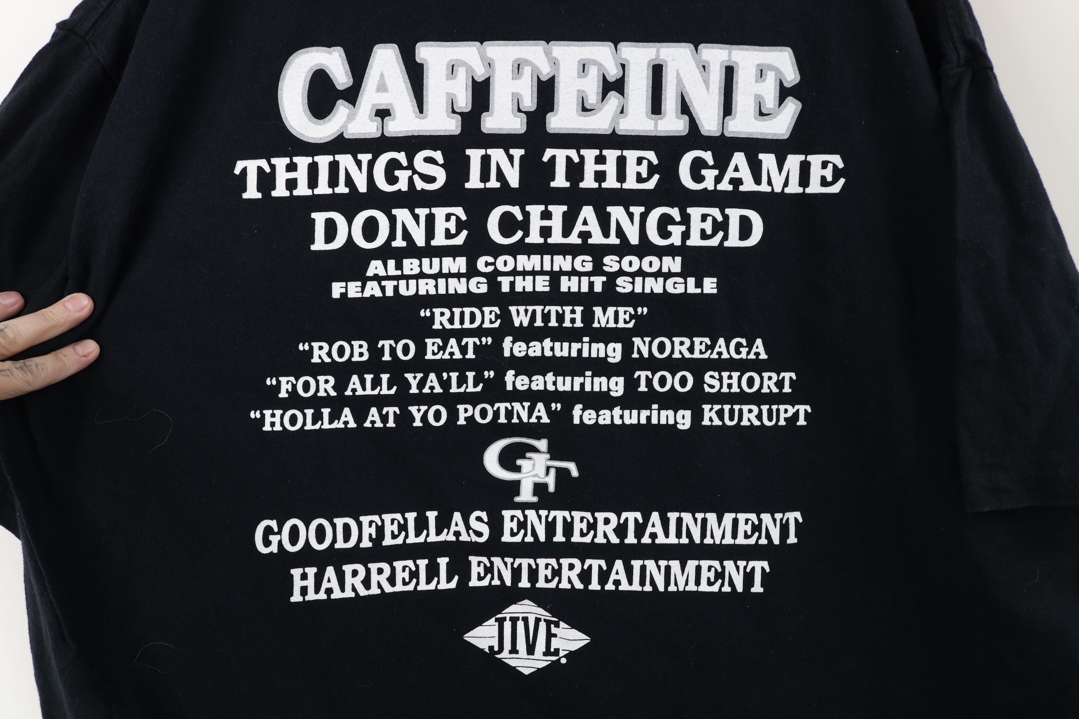 Vintage Vintage Goodfellas Caffeine Things in the Changed T-Shirt Size US XL / EU 56 / 4 - 7 Thumbnail