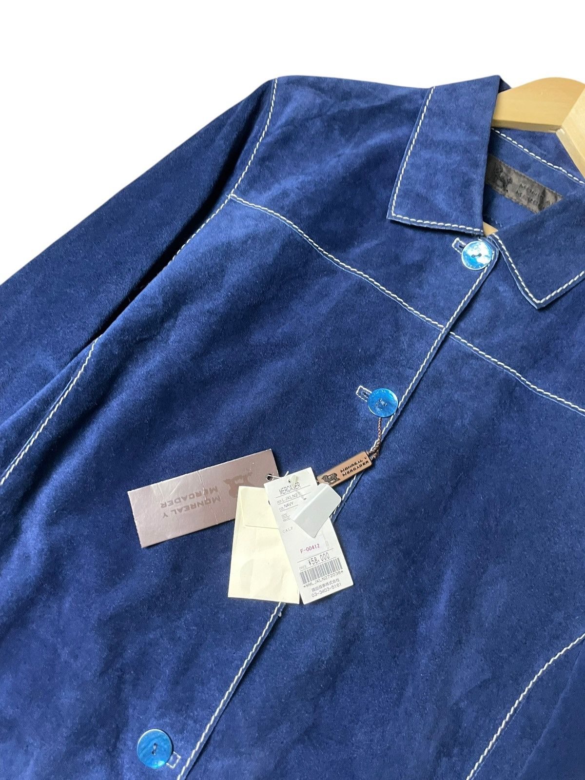 Japanese Brand × Vintage Monreal Y Mercader Velvet Light Jacket (56) Size US XS / EU 42 / 0 - 5 Thumbnail