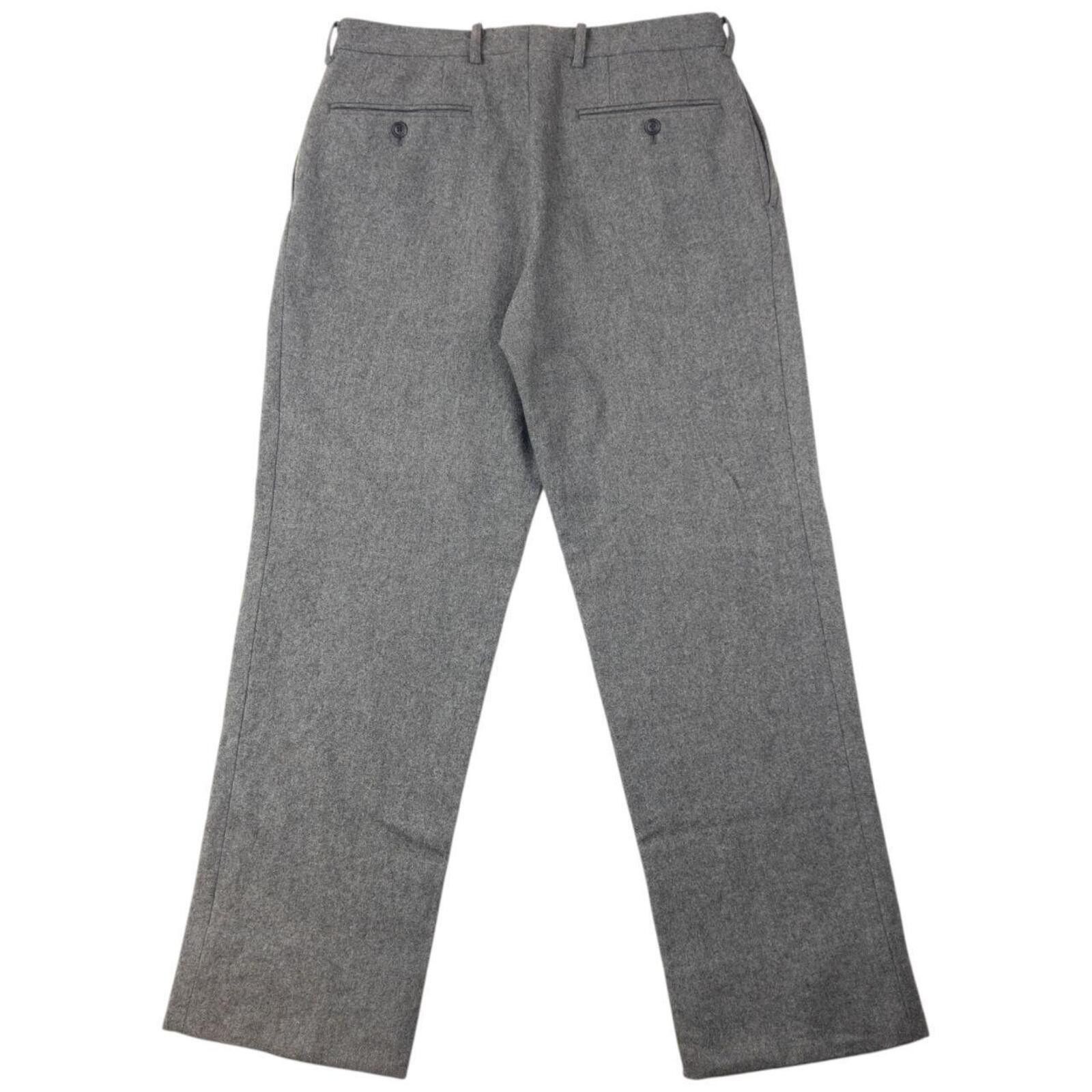 Issey Miyake Vintage 2000s Issey Miyake White Label Wool Trousers SizeW30 Size US 30 / EU 46 - 3 Thumbnail