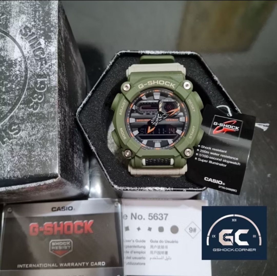 Casio × G Shock Casio G Shock GA-900HC-3A Size ONE SIZE - 1 Thumbnail