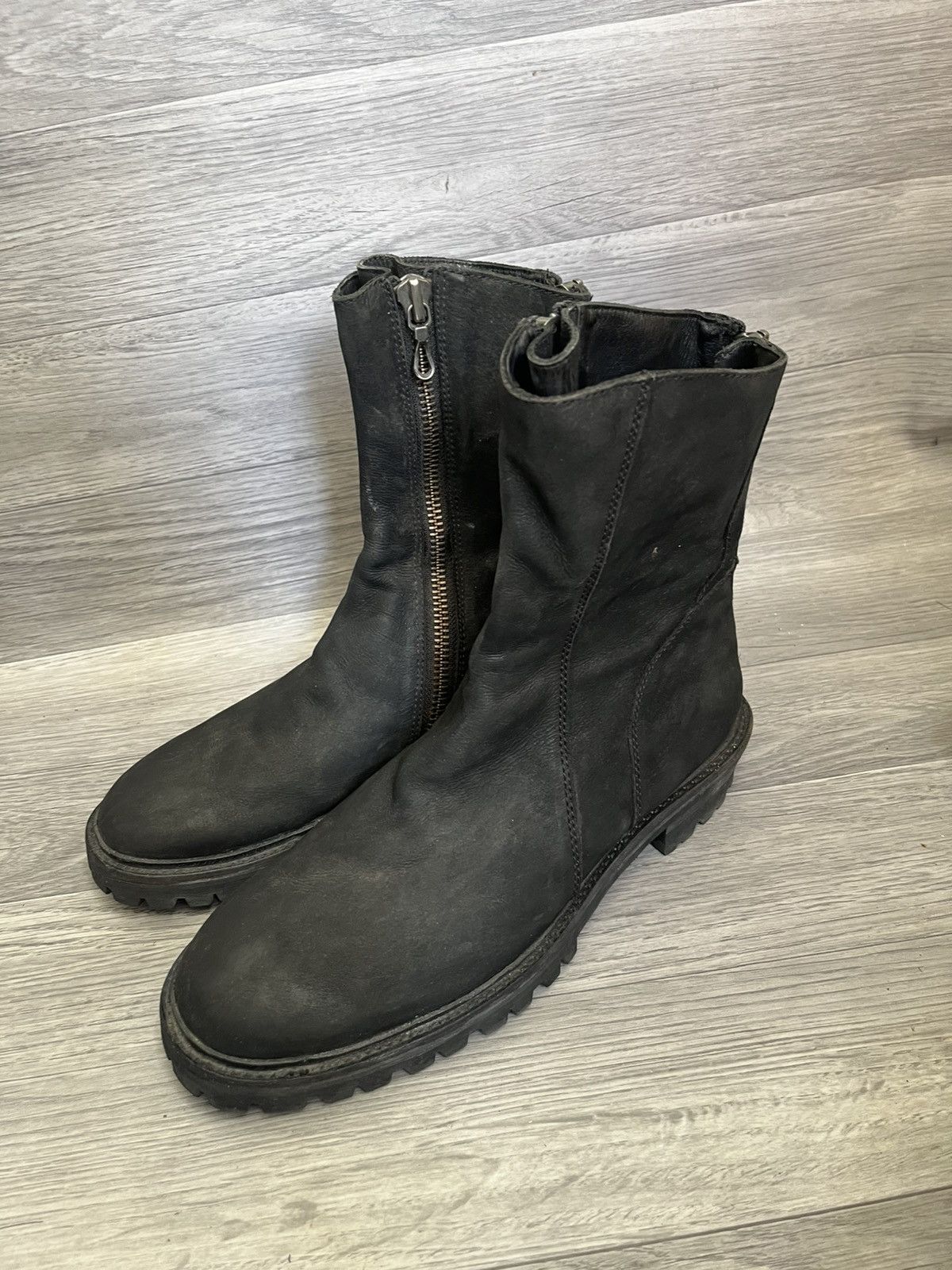 Julius Julius 7 engineer back lace suede boots Size US 11 / EU 44 - 1 Thumbnail