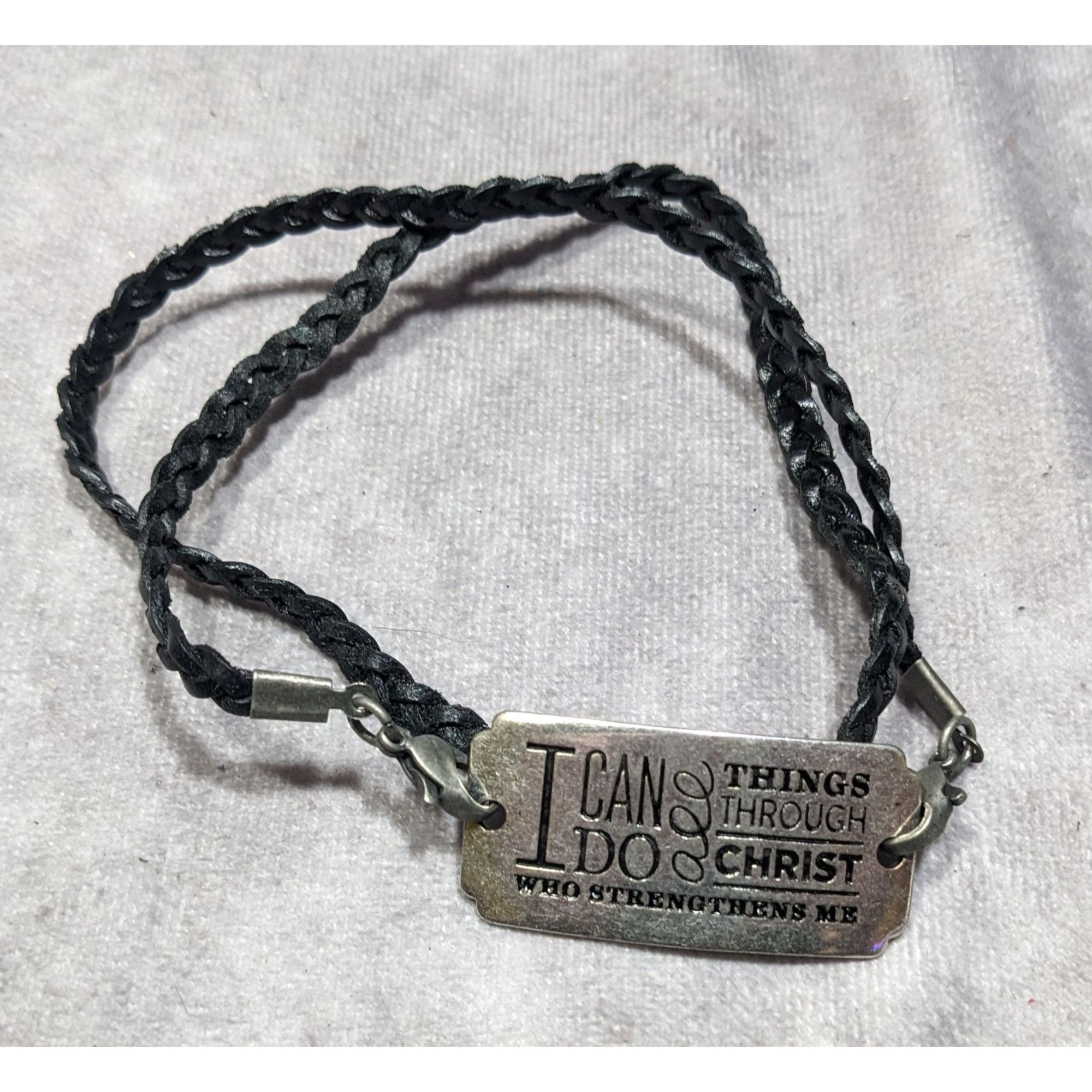 Other I Can Do Things Through Christ Philippians 4:13 Wrap Bracele Size ONE SIZE - 3 Thumbnail