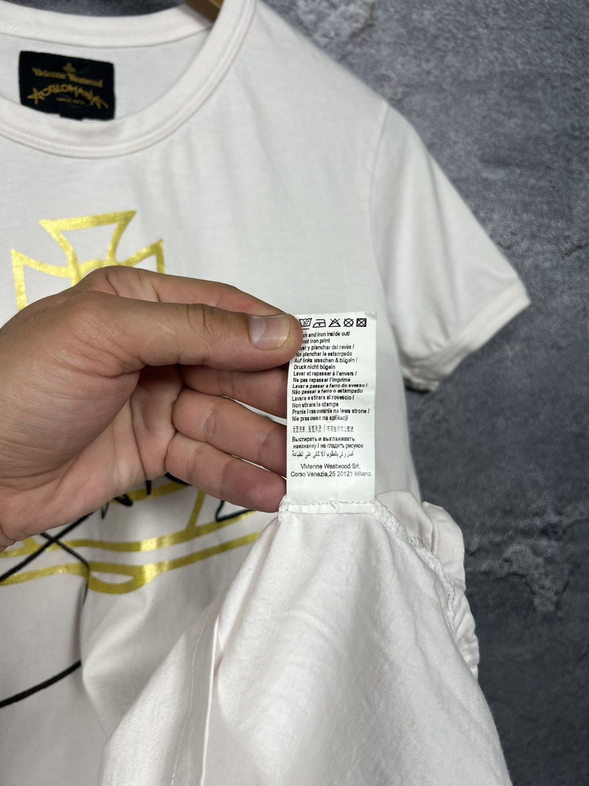 Vivienne Westwood Vivienne Westwood Anglomania Big Logo T-shirt Tee Size XS / US 0-2 / IT 36-38 - 7 Thumbnail