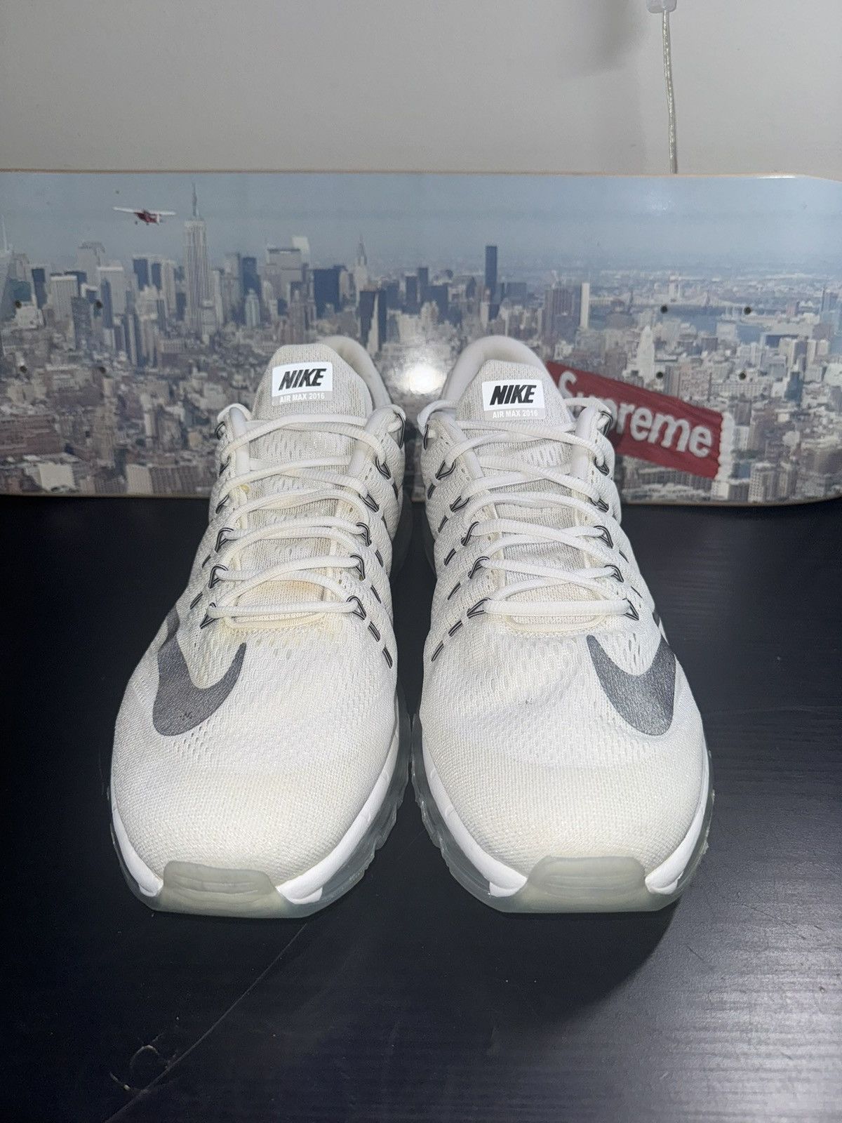 Nike Nike Air Max 2016 Men's Size 14 Summit White Size US 14 / EU 47 - 4 Thumbnail
