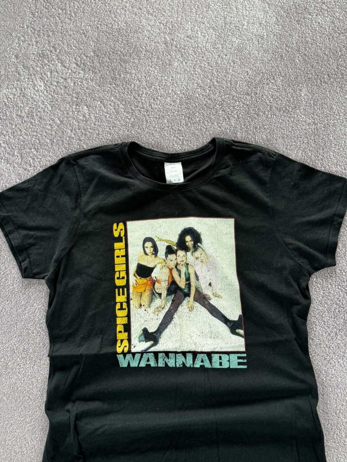 Band Tees Spice Girls Vintage Coloured Print Glam T-Shirt Size M / US 6-8 / IT 42-44 - 2 Thumbnail