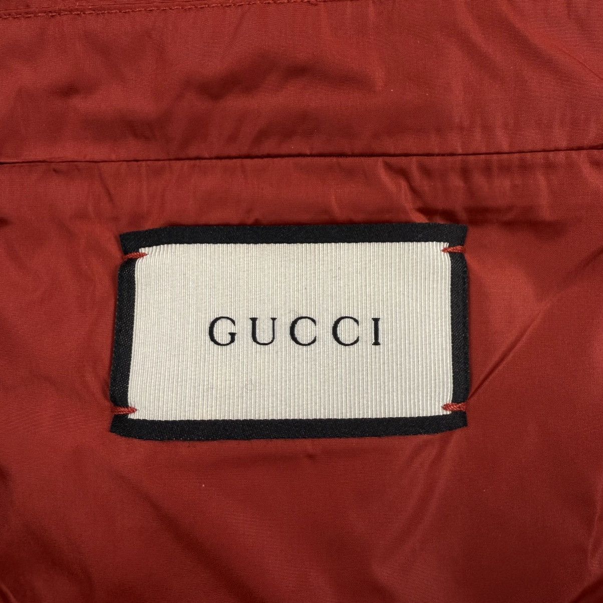 Gucci Gucci Bee And Star Print Windbreaker ‘Red’ Jacket Size US M / EU 48-50 / 2 - 6 Thumbnail