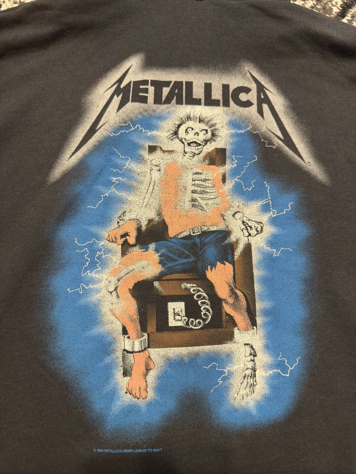 Band Tees × Metallica × Vintage 1994 METALLICA KILL 'EM ALL / RIDE THE LIGHTING HOODIE Size US XL / EU 56 / 4 - 4 Thumbnail