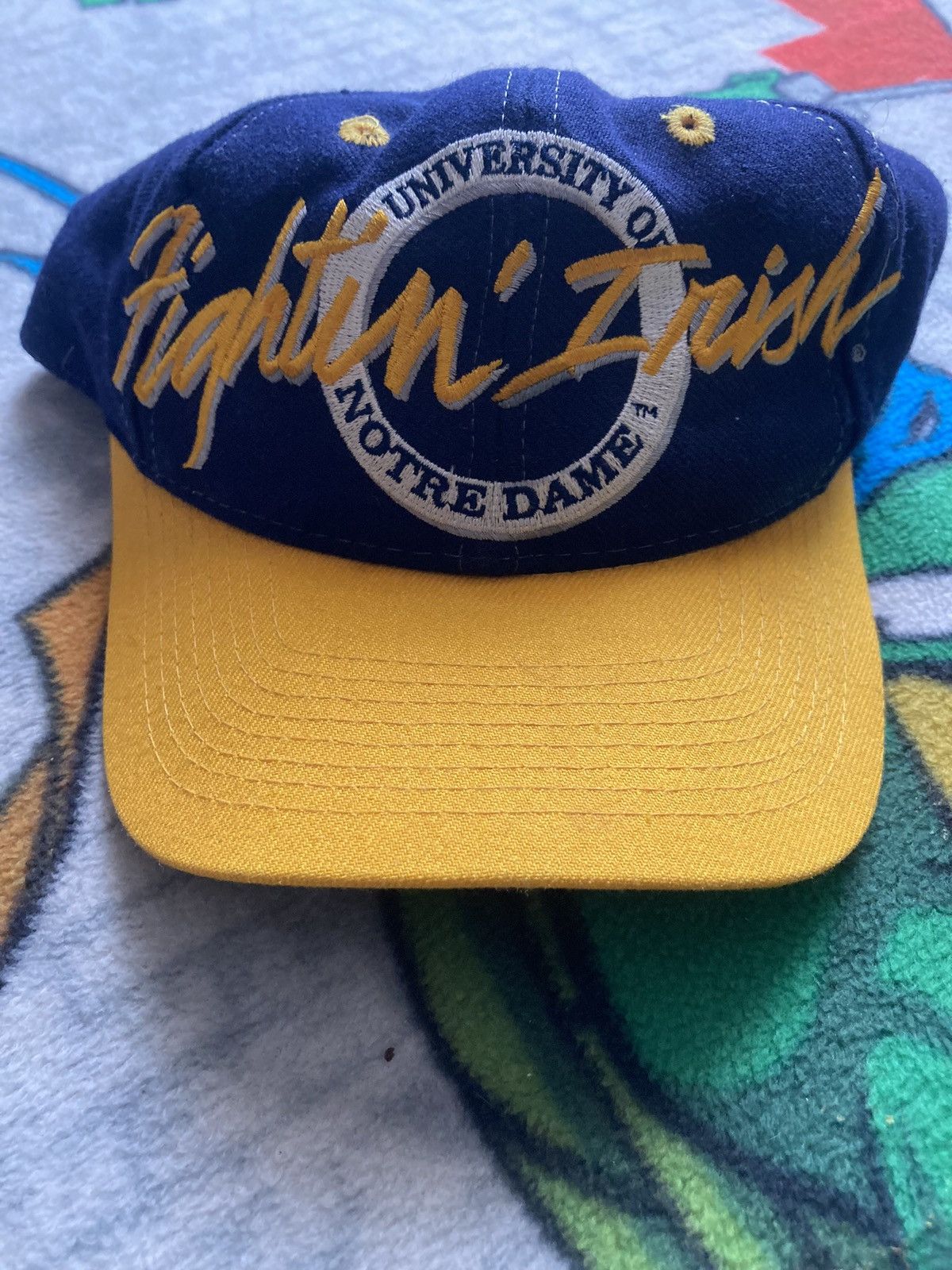 The Game Notre Dame Fighting Irish VTG Snapback Size ONE SIZE - 1 Thumbnail