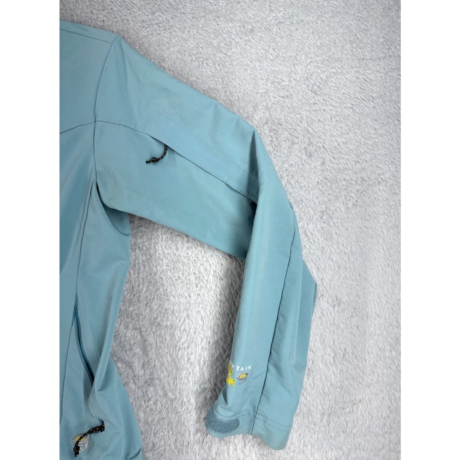 Mountain Hardwear Mountain Hardwear Jacket Womens Medium Blue Full Zip Nylon Blend Mock Neck Jacket Womens Medium Blue Full Zip Nylon Blend Mock Neck Size M / US 6-8 / IT 42-44 - 5 Thumbnail