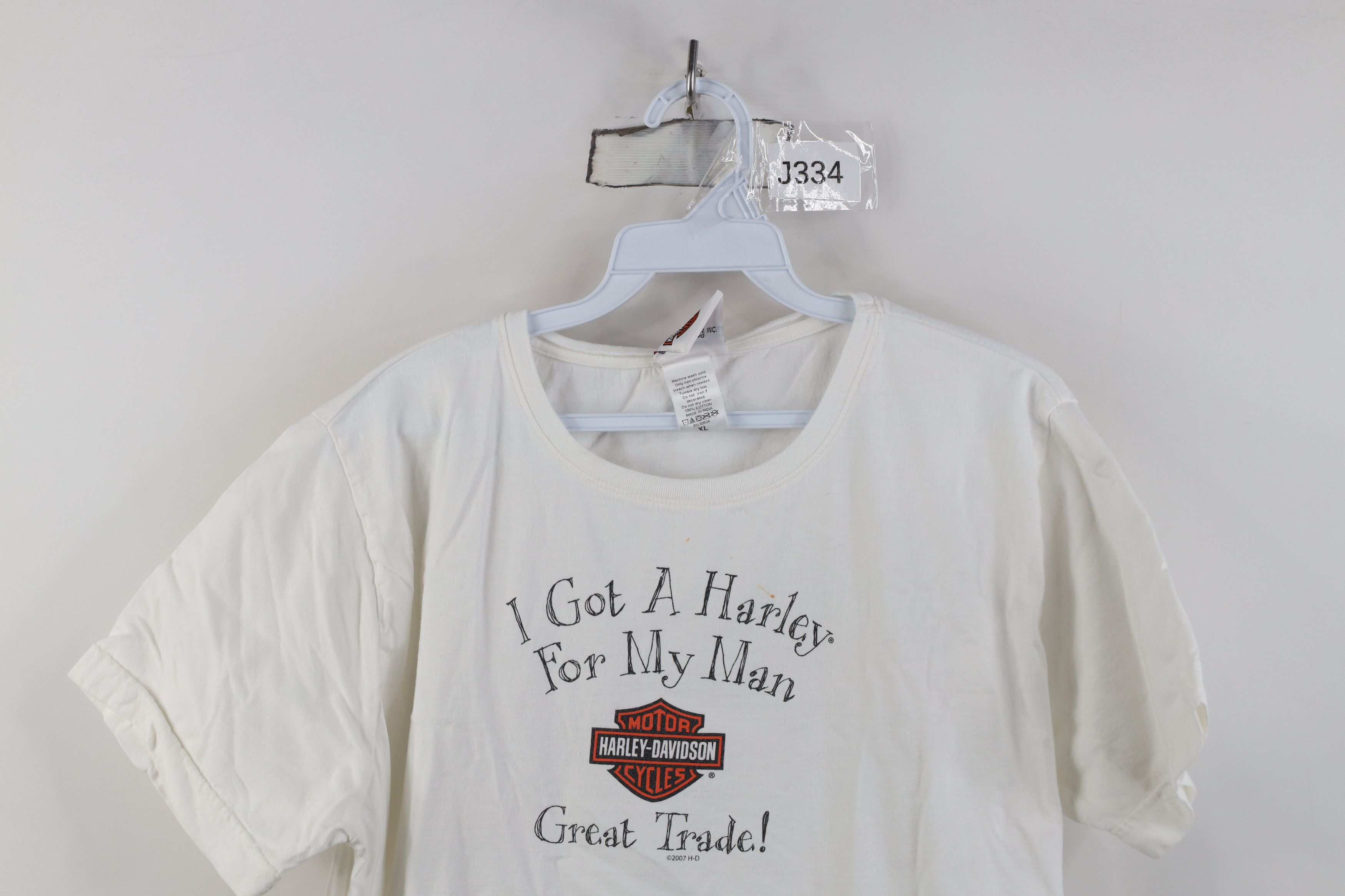 Harley Davidson Vintage Y2K Harley Davidson Man Harley Great Trade T-Shirt Size L / US 10 / IT 46 - 2 Thumbnail