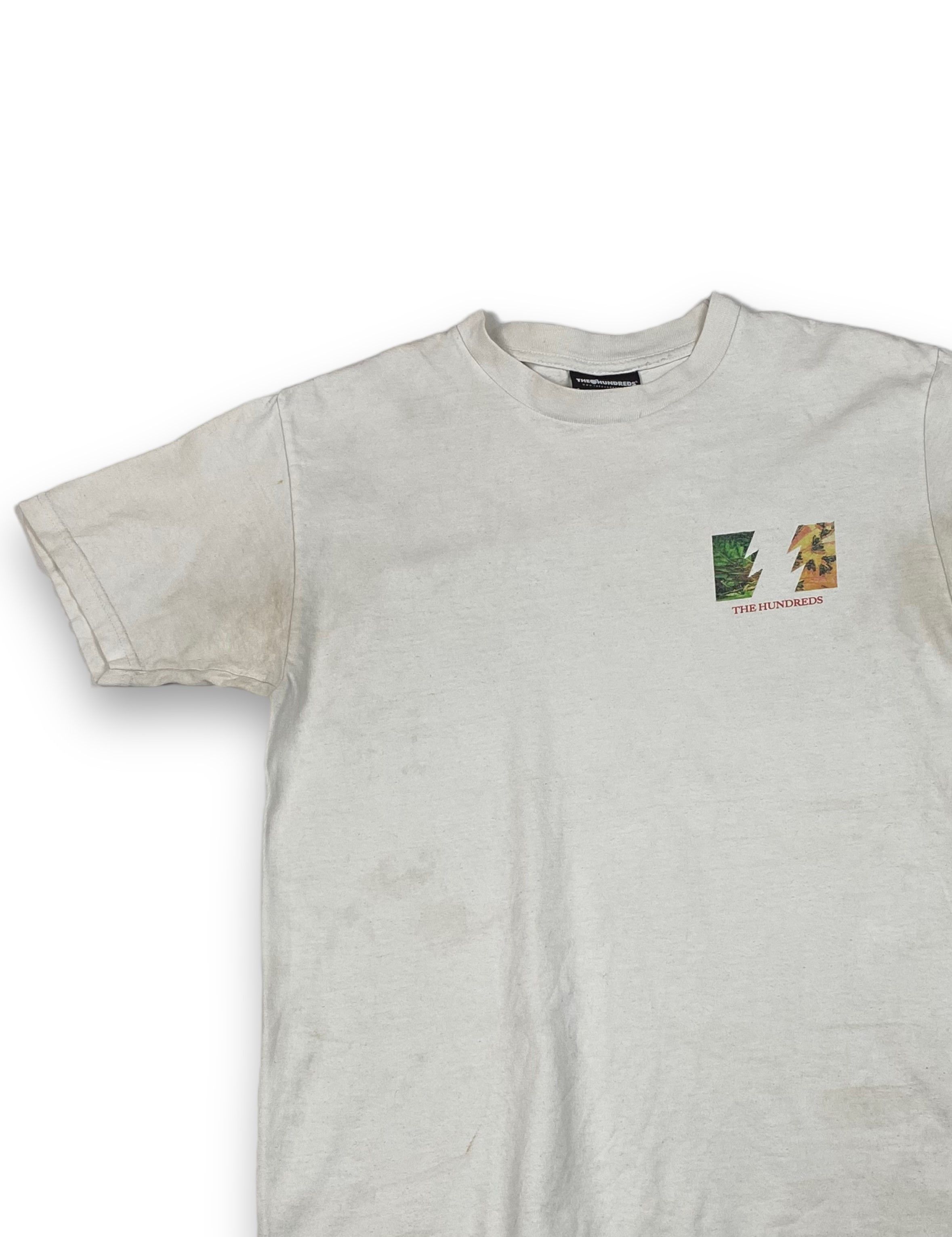 The Hundreds Vintage THE HUNDREDS Faded Distressed Big Logo T-Shirt M781 Size US S / EU 44-46 / 1 - 4 Thumbnail