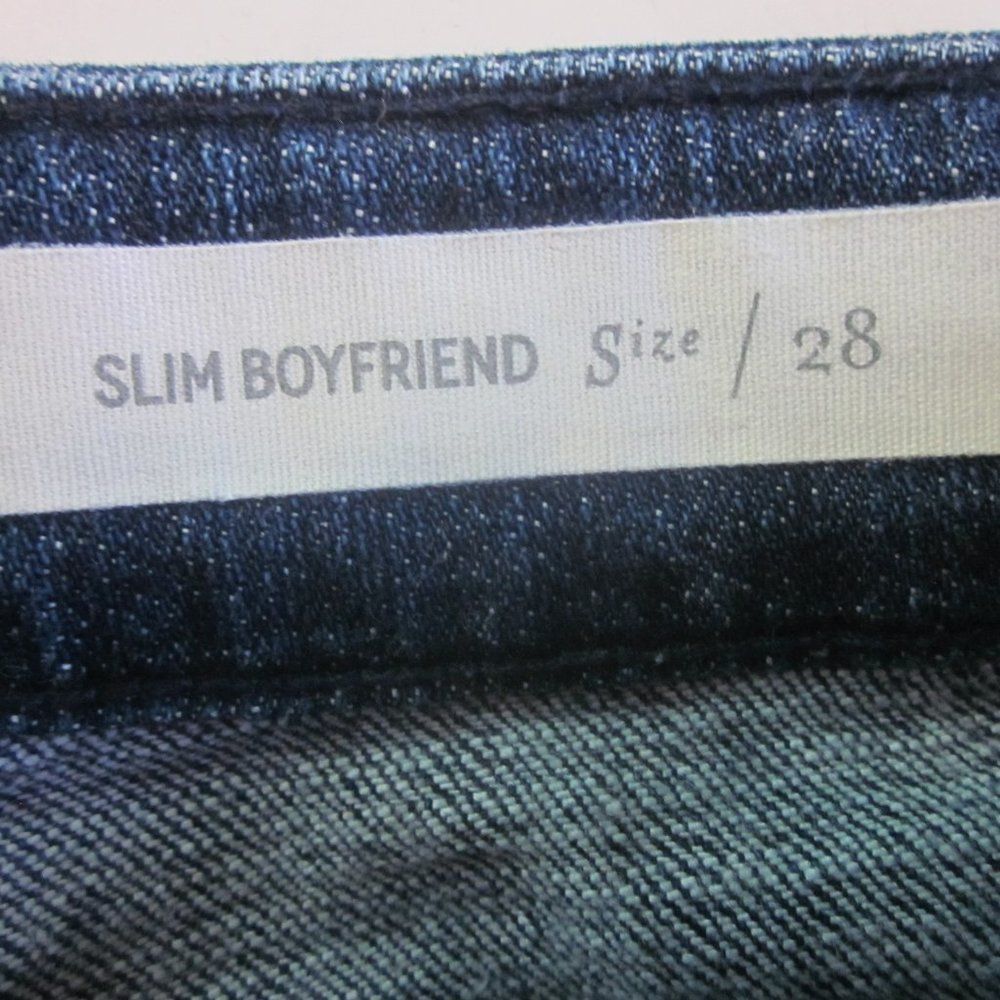 Anthropologie Anthropologie Pilcro Size 28 Boyfriend Jeans with Sequin Design Size 28" / US 6 / IT 42 - 8 Thumbnail