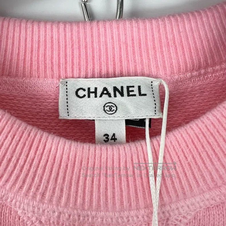 Chanel Chanel 24c pink orange gradient relief sweatshirt Size XXS / US 00 / IT 34 - 3 Thumbnail