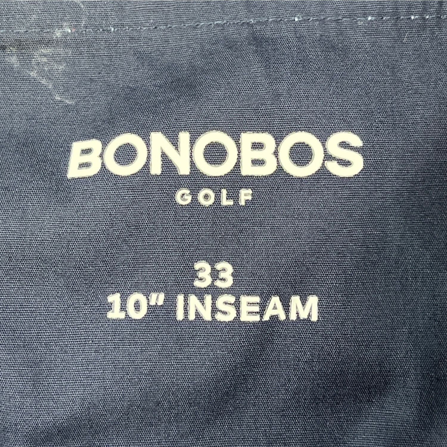 Bonobos Bonobos Men's Blue Golf Shorts/Chino Size 33 SKU 5003 Size US 33 - 3 Thumbnail