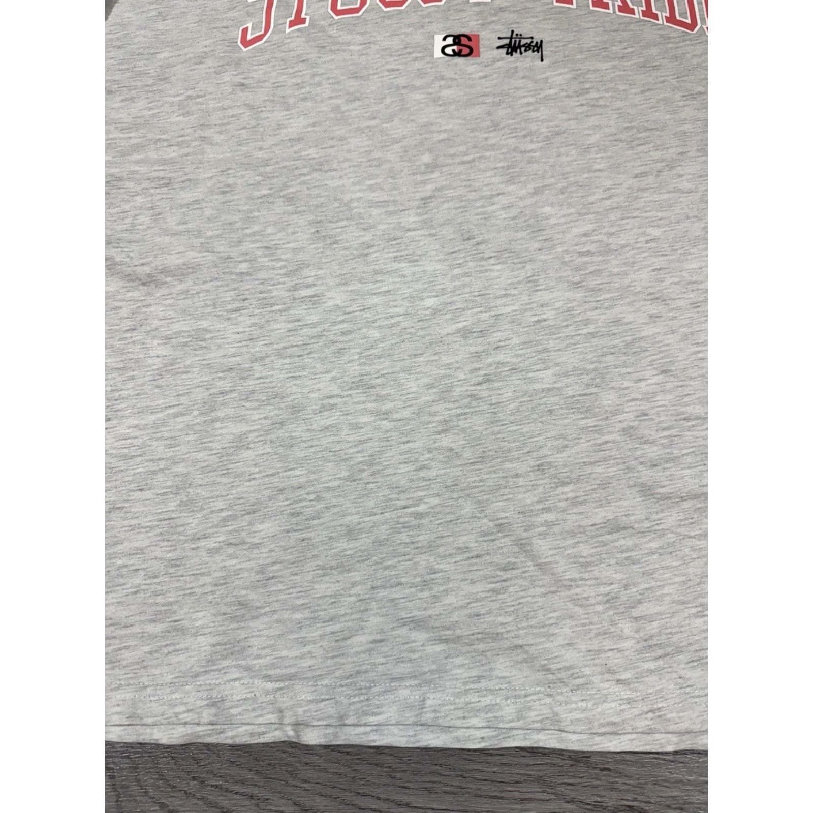 Vintage VINTAGE STUSSY T-Shirt Gray L Mens 2000s Y2K Tribe Shirt Size US L / EU 52-54 / 3 - 5 Thumbnail