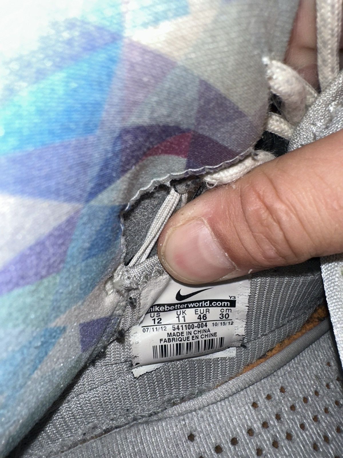 Nike Nike LeBron X “Prism” Size US 12 / EU 45 - 7 Thumbnail
