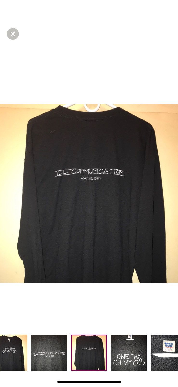 Band Tees Beastie boys 1994 Ill communication Size US XL / EU 56 / 4 - 7 Thumbnail