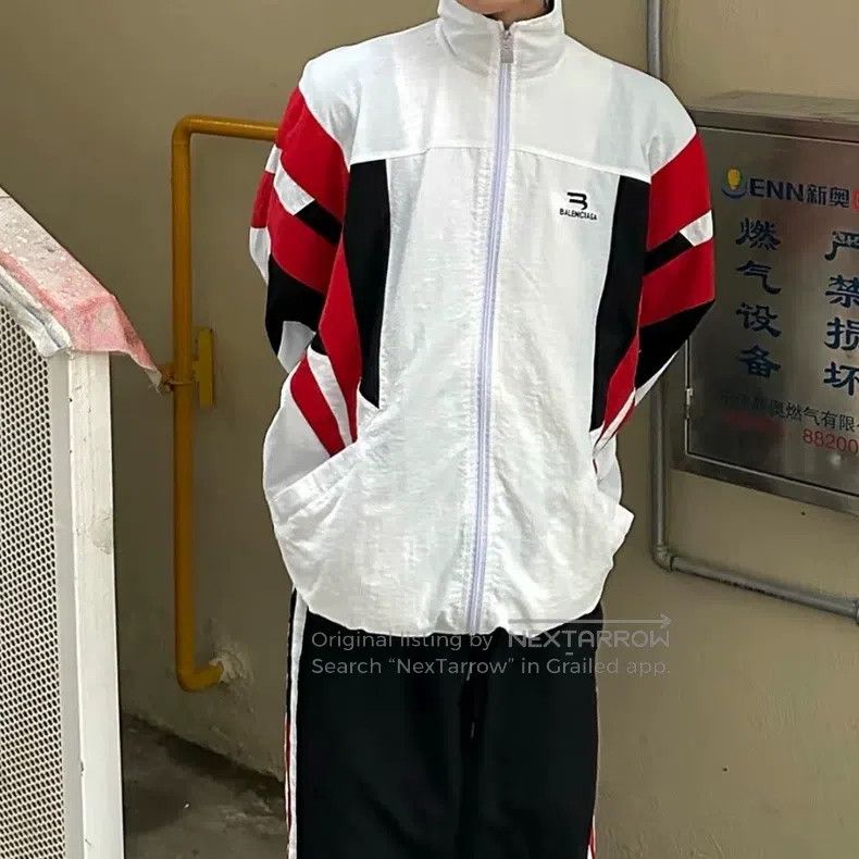 Balenciaga Balenciaga Color block zip-up jacket Size US S / EU 44-46 / 1 - 6 Thumbnail