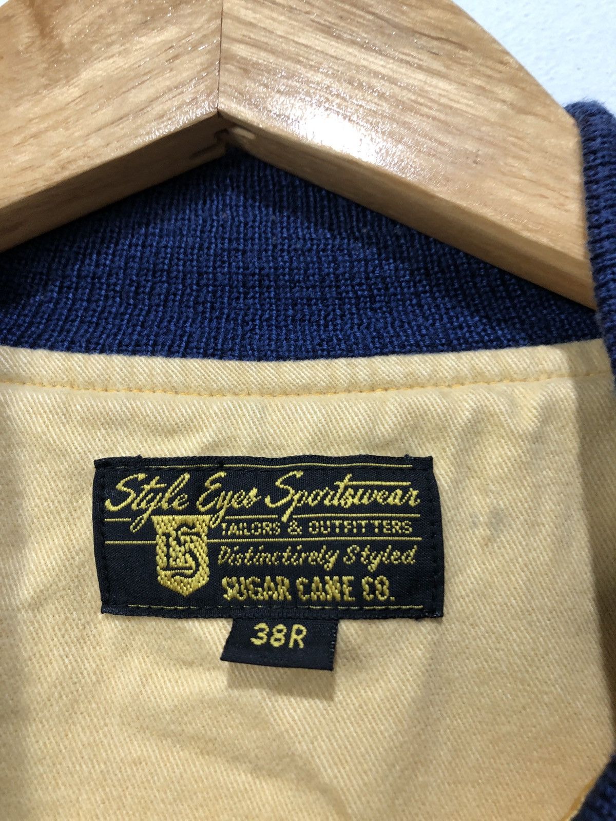 Sugar Cane Style Eyes Sugar Cane Varsity Jacket Size US M / EU 48-50 / 2 - 7 Thumbnail