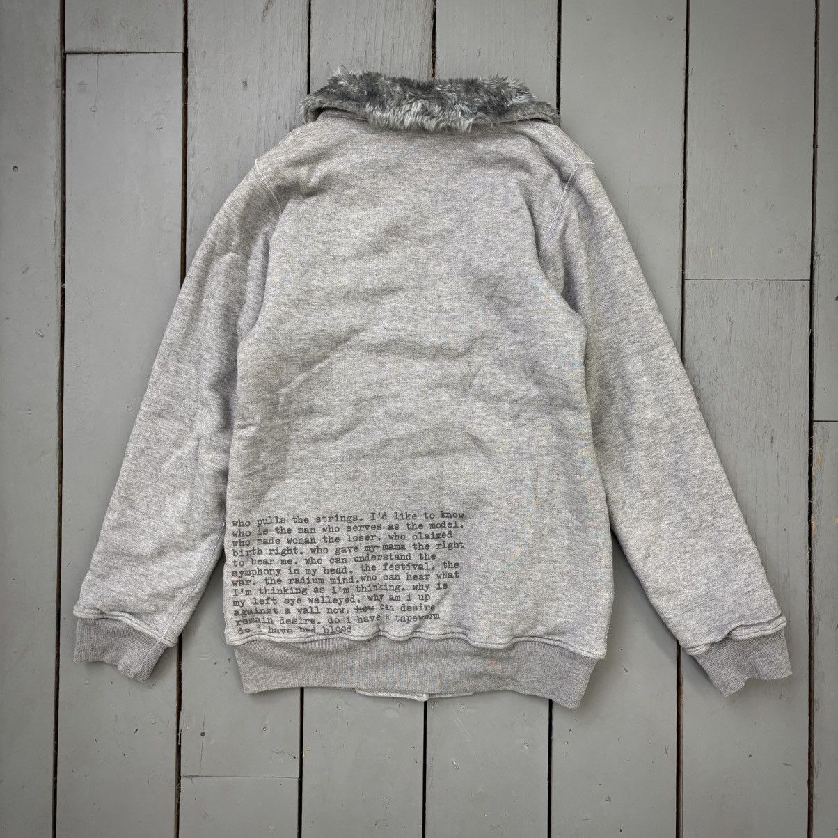 Hysteric Glamour ‘God Speed’ Fleece Jacket Size S / US 4 / IT 40 - 3 Thumbnail