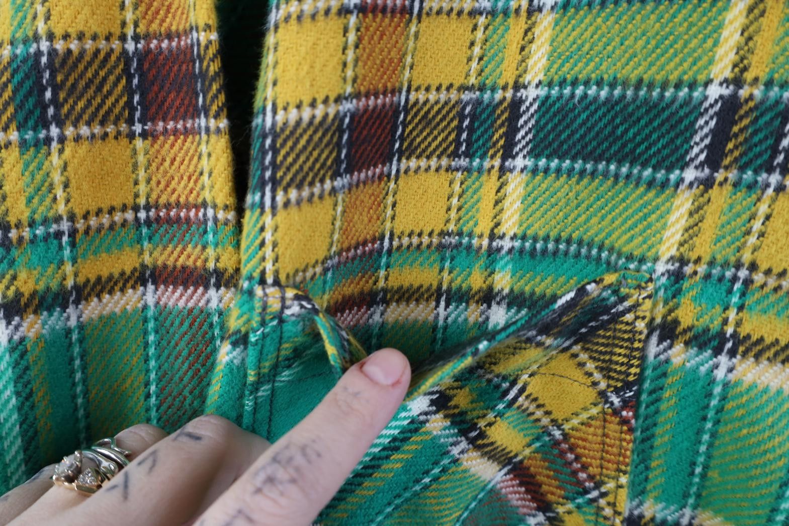 Vintage Vintage 60s 70s Big Mac Collared Button Shirt Plaid USA Size US M / EU 48-50 / 2 - 6 Thumbnail