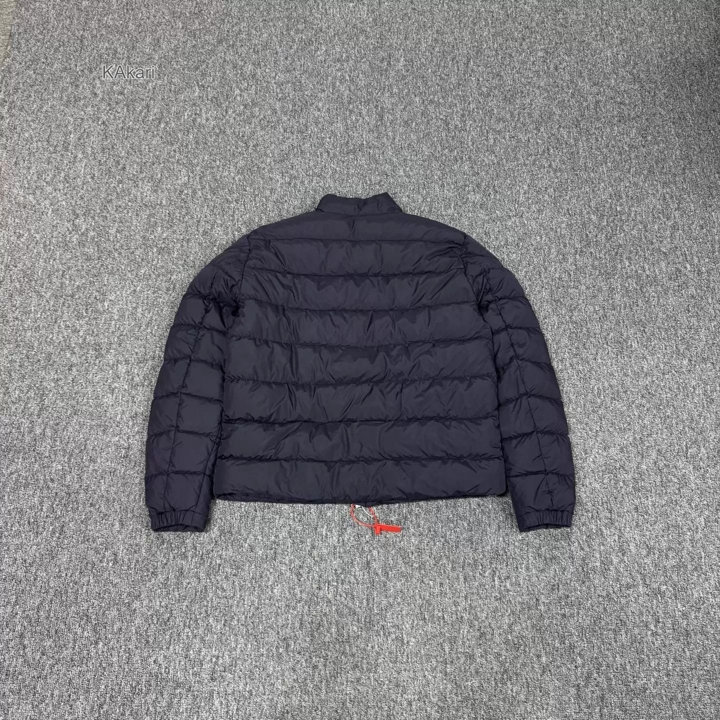 Moncler Blue Puffer Jacket with Front Zip and Chest Panel Size US M / EU 48-50 / 2 - 2 Thumbnail
